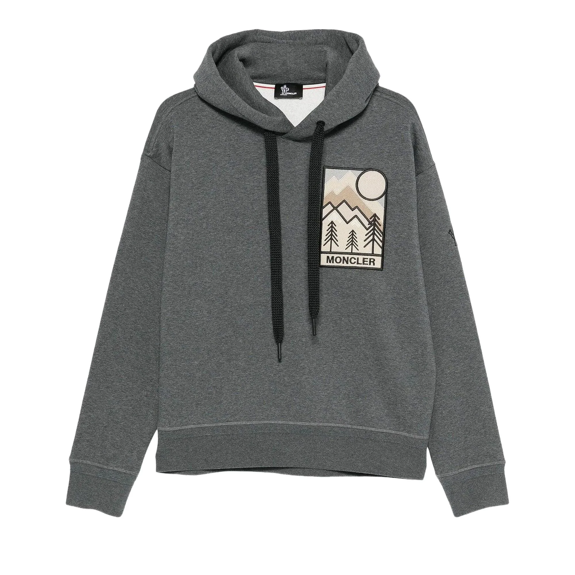 Moncler Grenoble Hoodie Sweater 'Grey' - 1