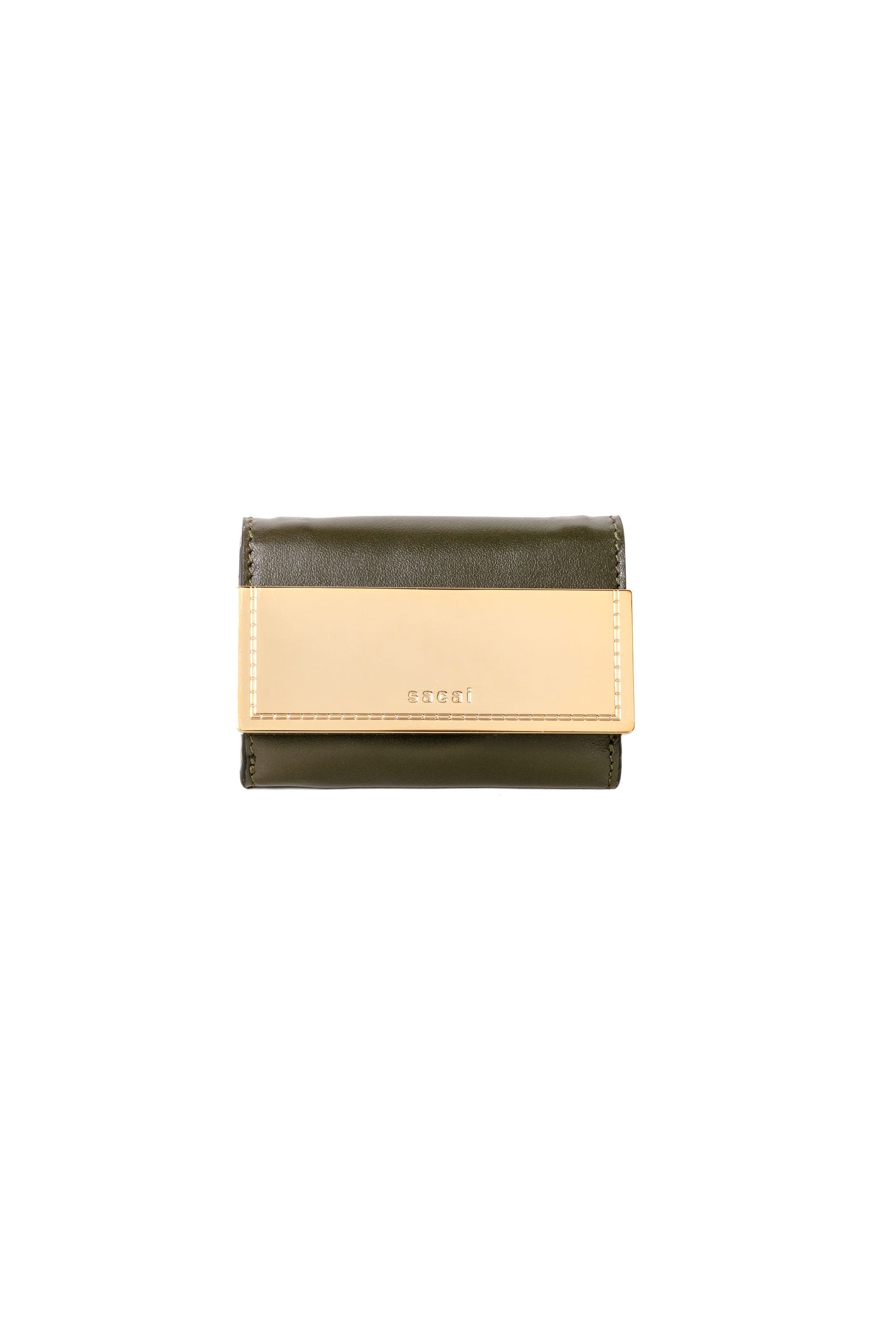 Half Metal Trifold Wallet - 2