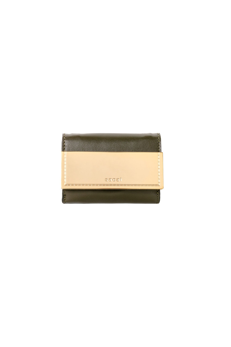 sacai Half Metal Trifold Wallet outlook
