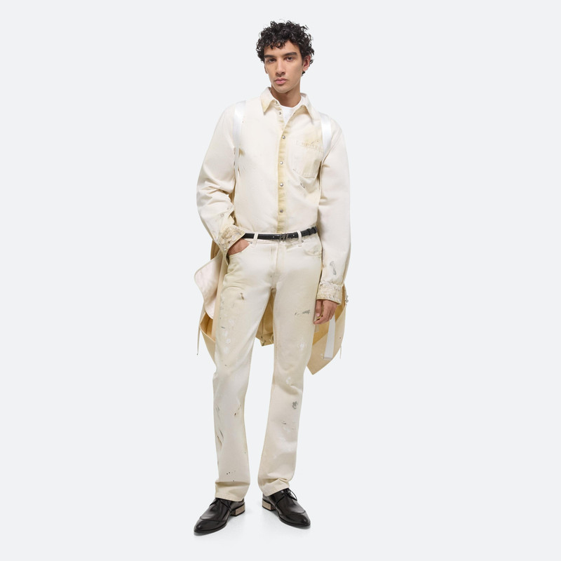 Helmut Lang PAINTED ECRU SHIRT outlook