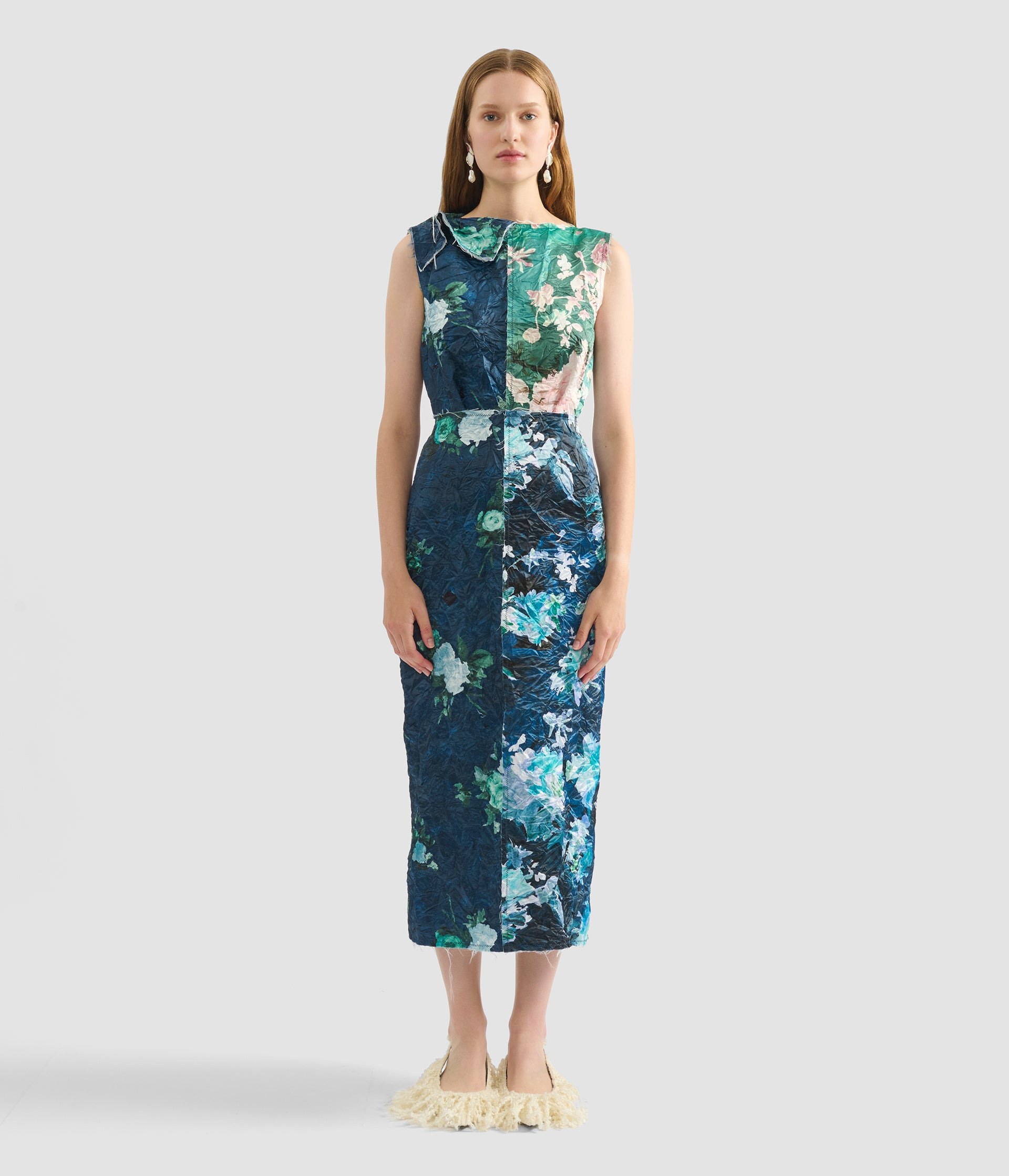 SHORT SLEEVE COCKTAIL DRESS - 4