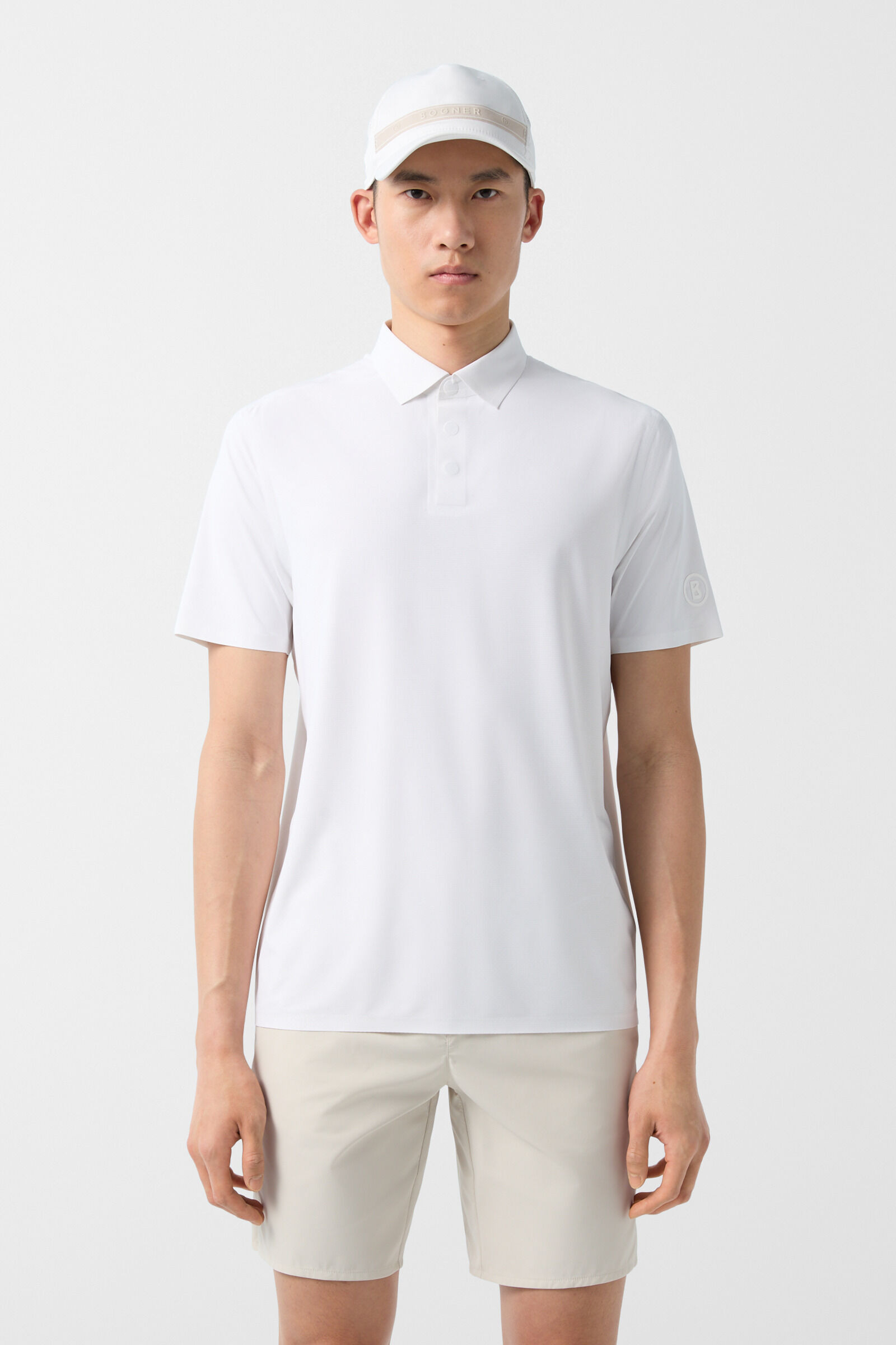 Casimir Functional polo shirt in White - 2