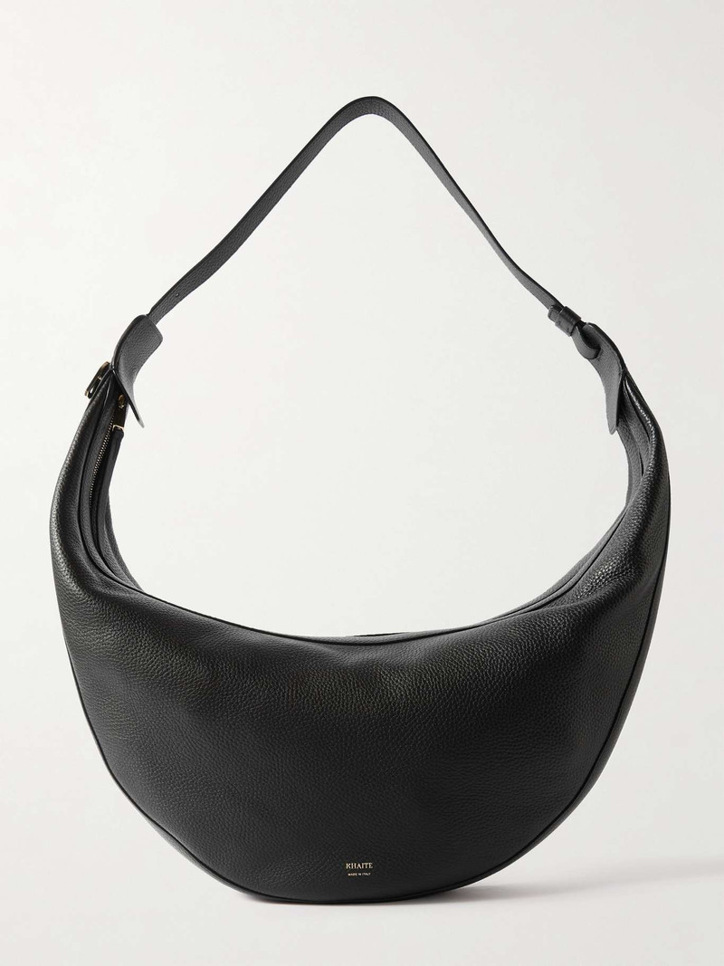 Augustina textured-leather shoulder bag - 1