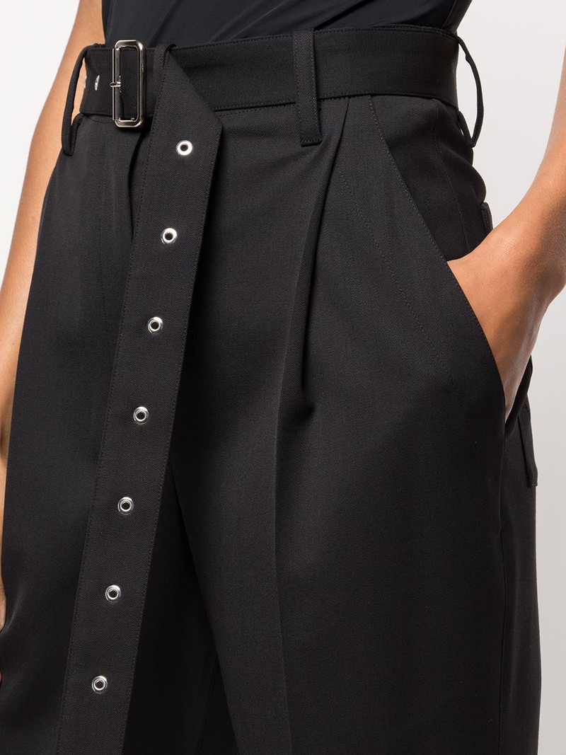 cropped suiting carrot leg trousers 5