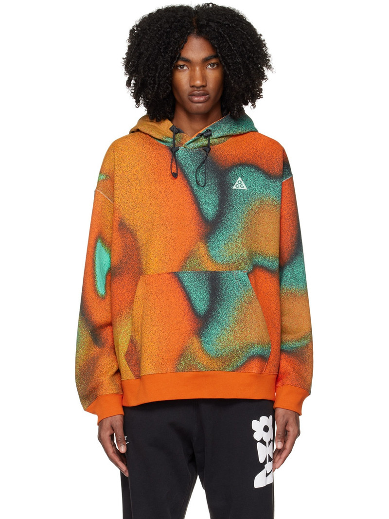 Orange & Blue 'Tuff' Hoodie - 1