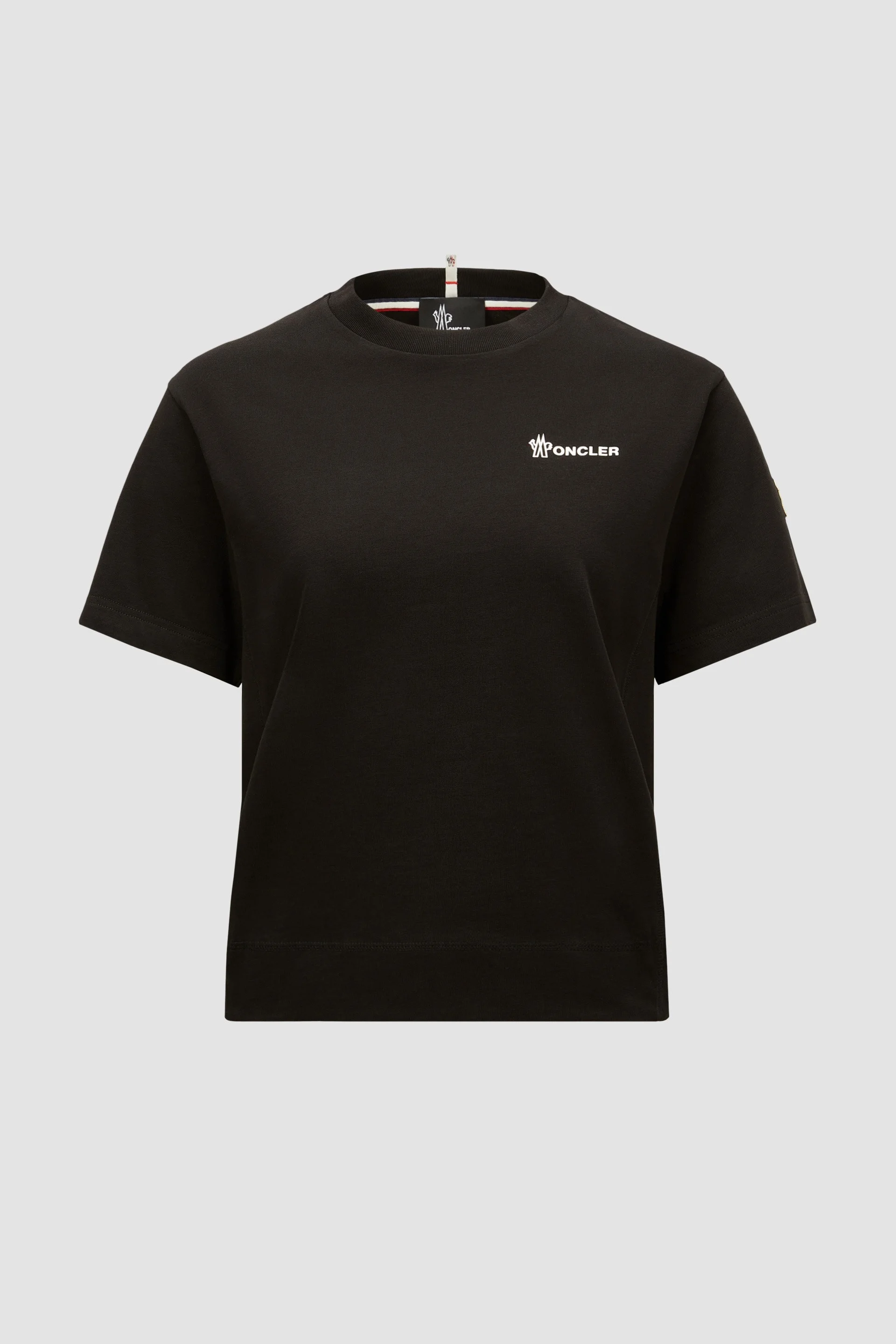 Embossed Logo Cotton T-Shirt - 1