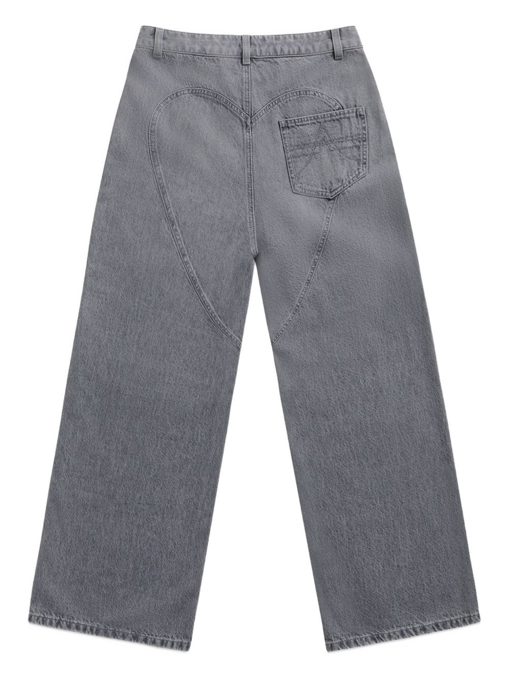 crystal-embellished jeans - 5