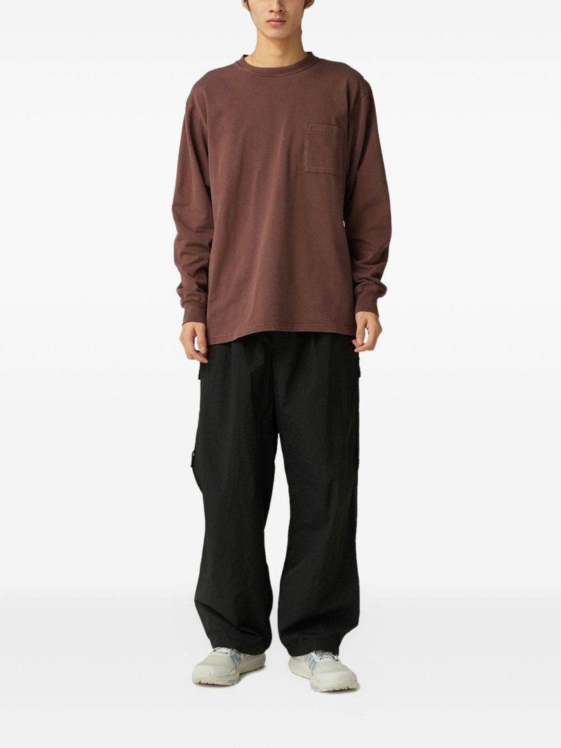 snow peak garment-dyed T-shirt outlook