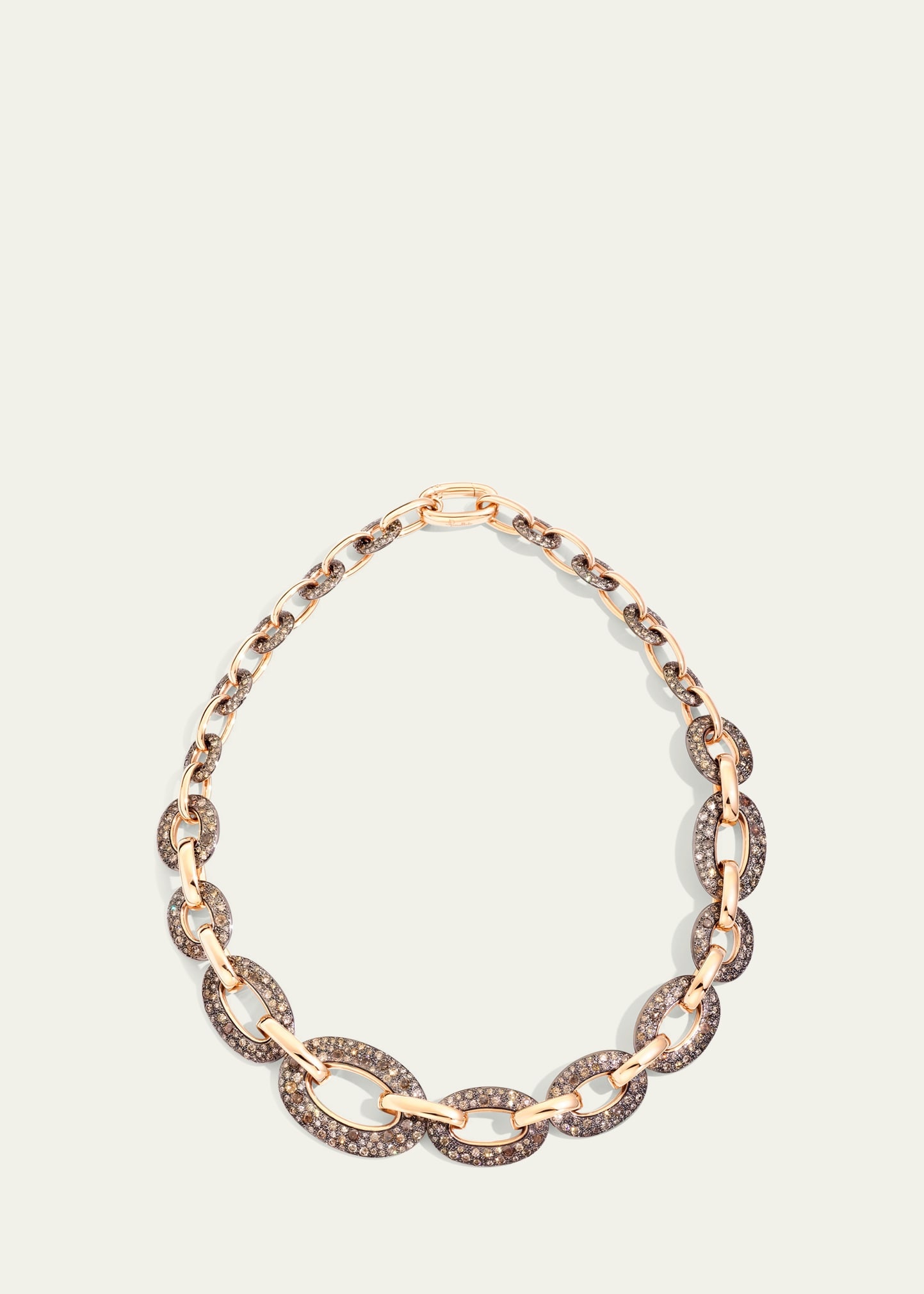 18K Catene Brown Diamond Link Bracelet - 3