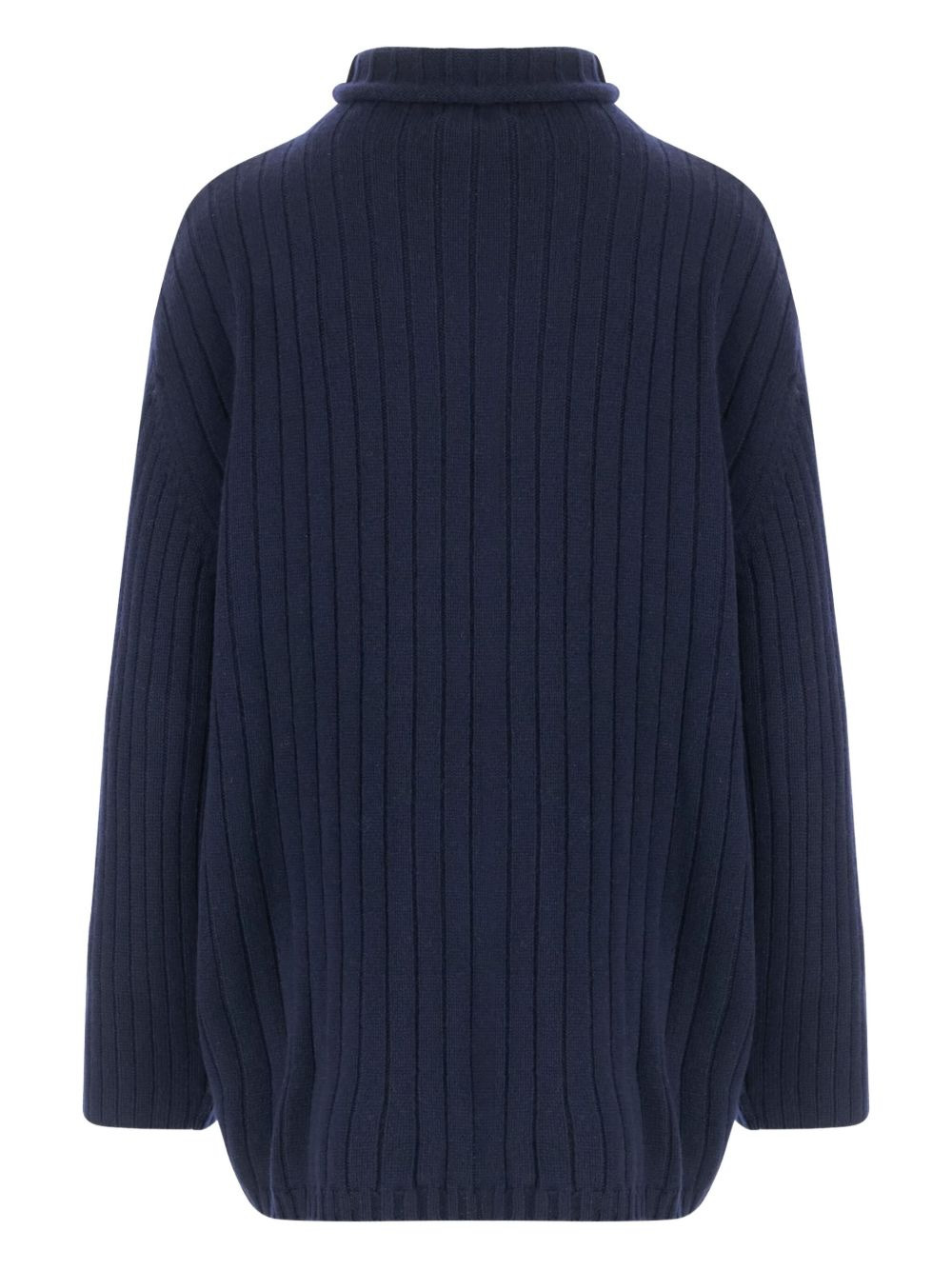 ribbed turtleneck sweater - 2