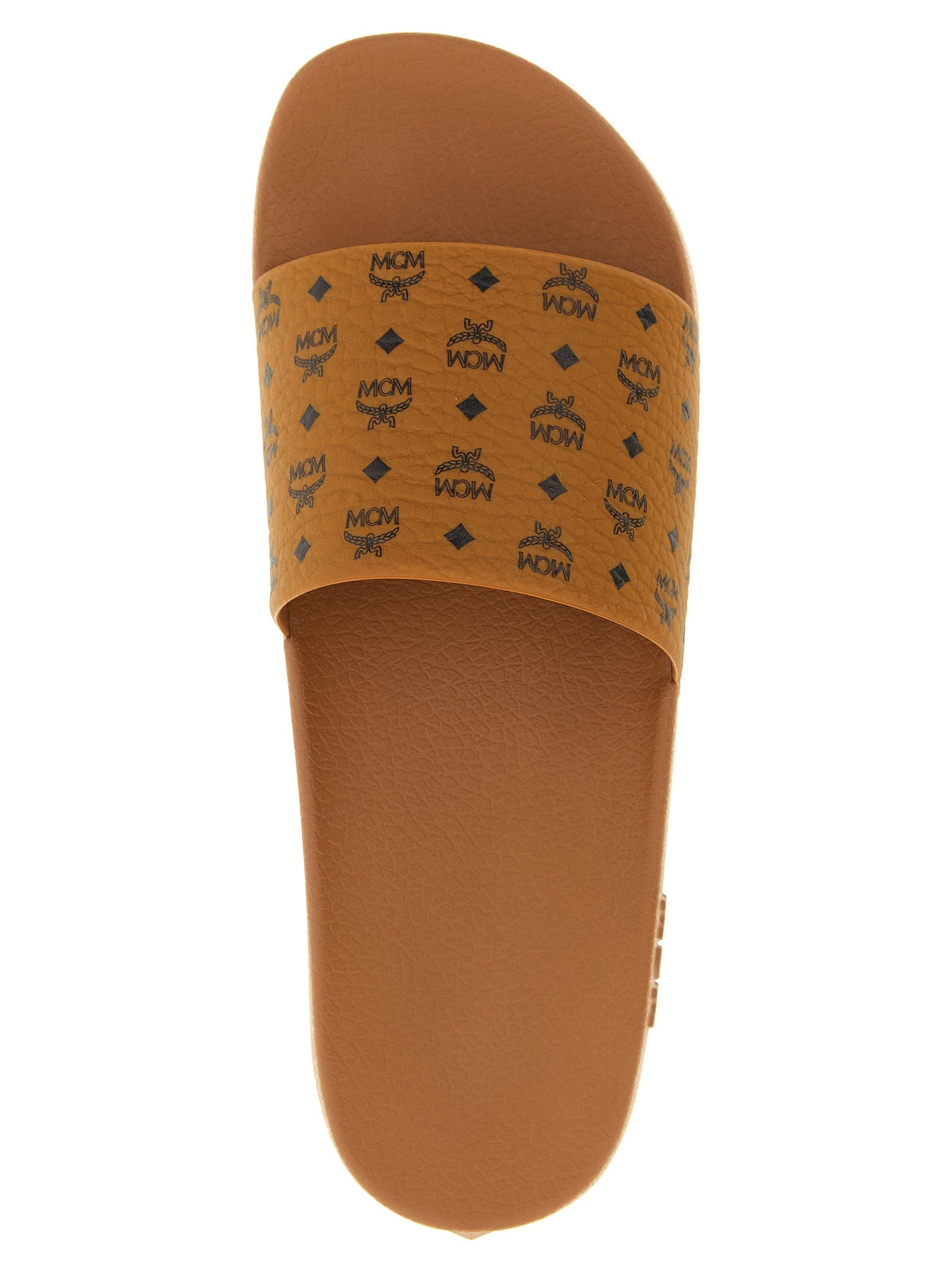 Mcm Men All-Over Monogram Slides - 4