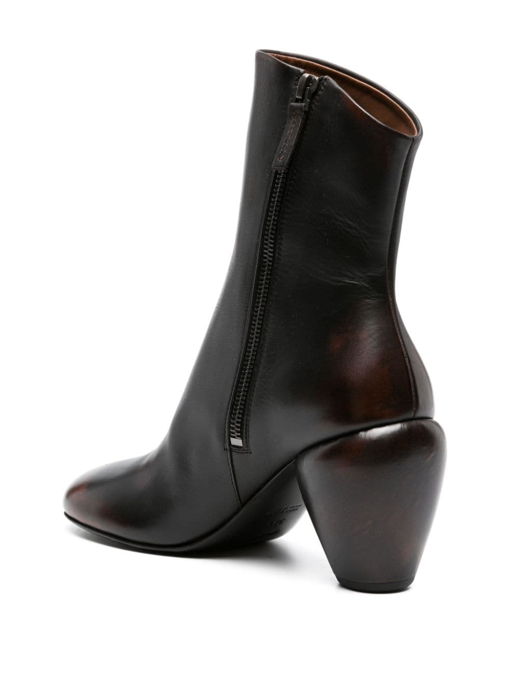 Conotto 80mm leather boots - 3