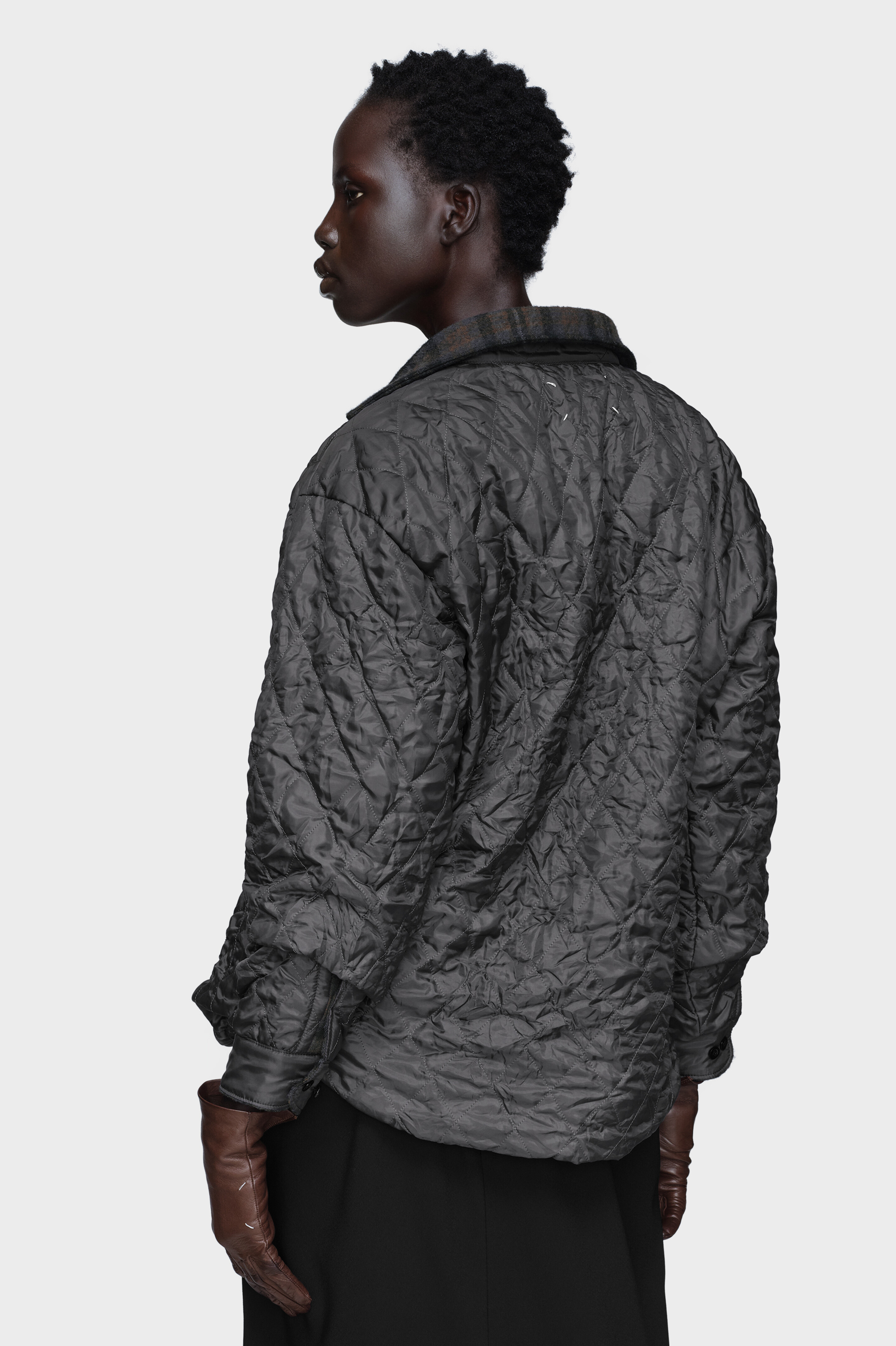 Quilted shirt-jacket - 4