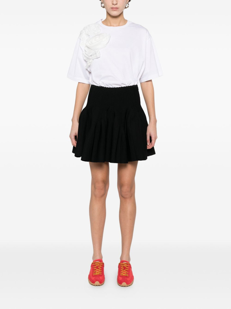 Sandro ribbed knitted skirt outlook