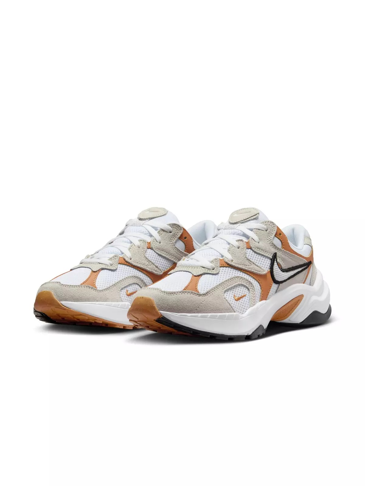 AL8 "Flax/White/Lt Orewood Brn/Black" Women's Shoe - 5