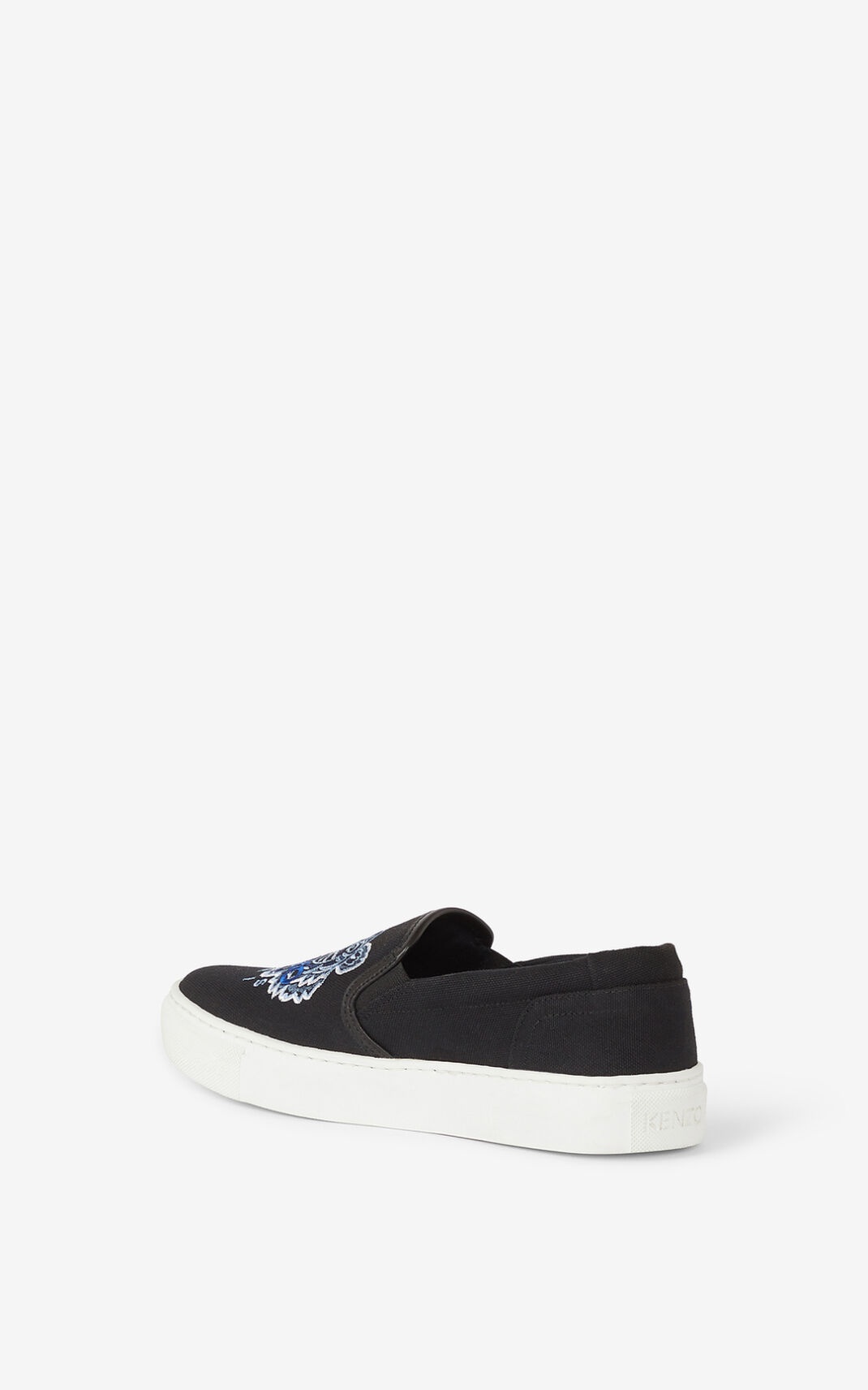 K-SKATE Tiger canvas slip-on sneakers - 4