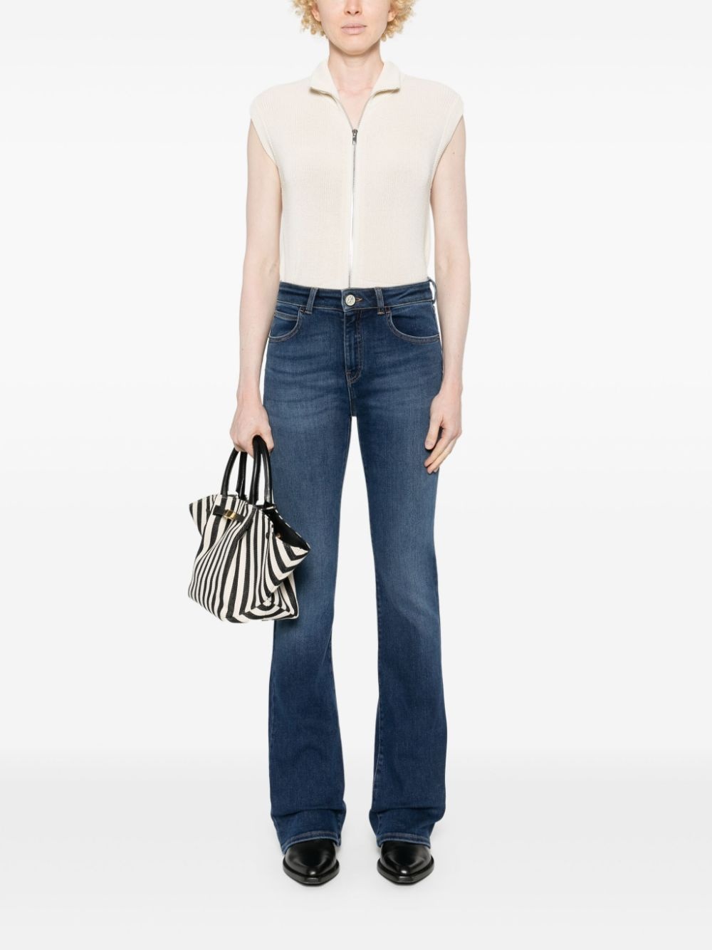 J47 flared jeans - 2