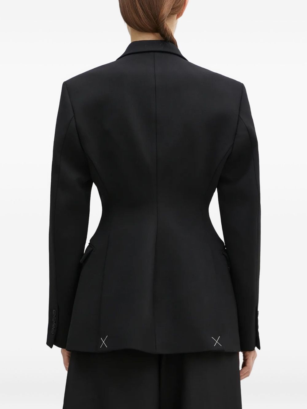 logo-patch blazer - 3