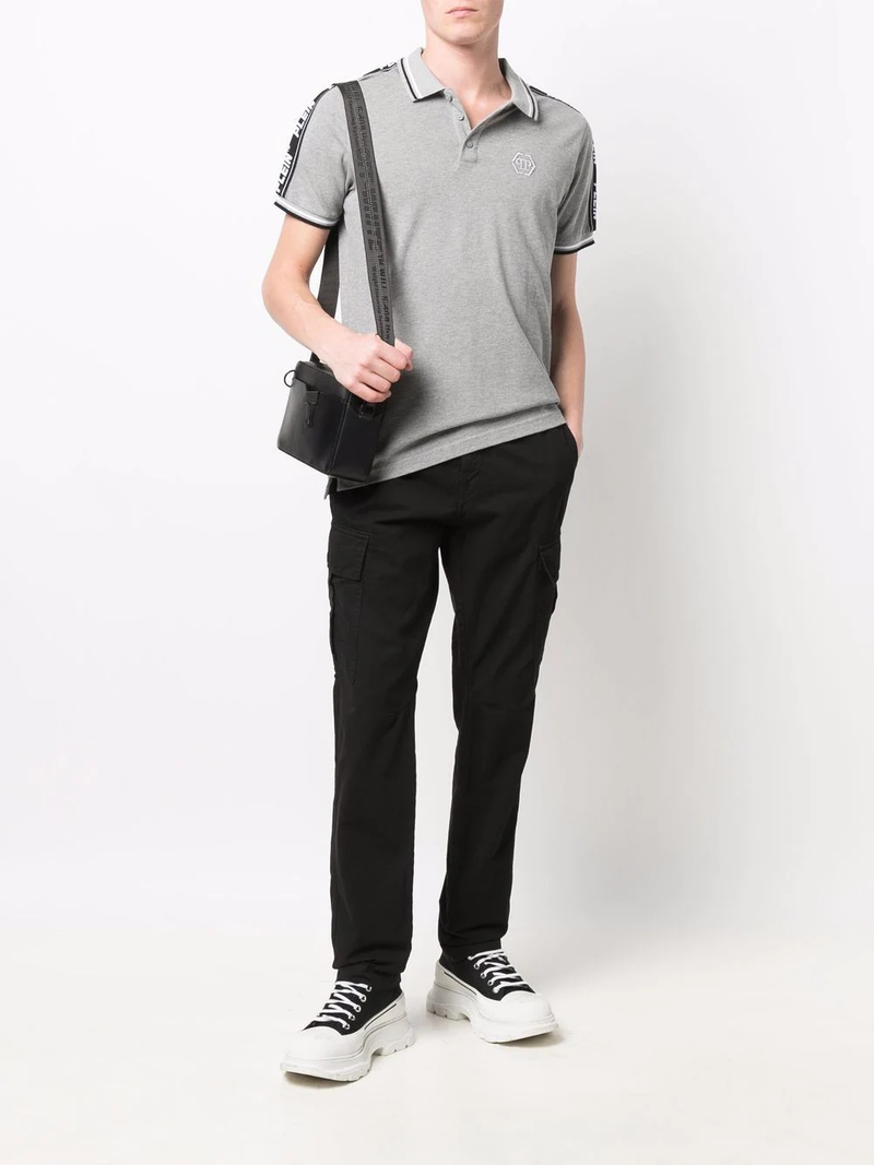 PHILIPP PLEIN embroidered-logo polo shirt outlook