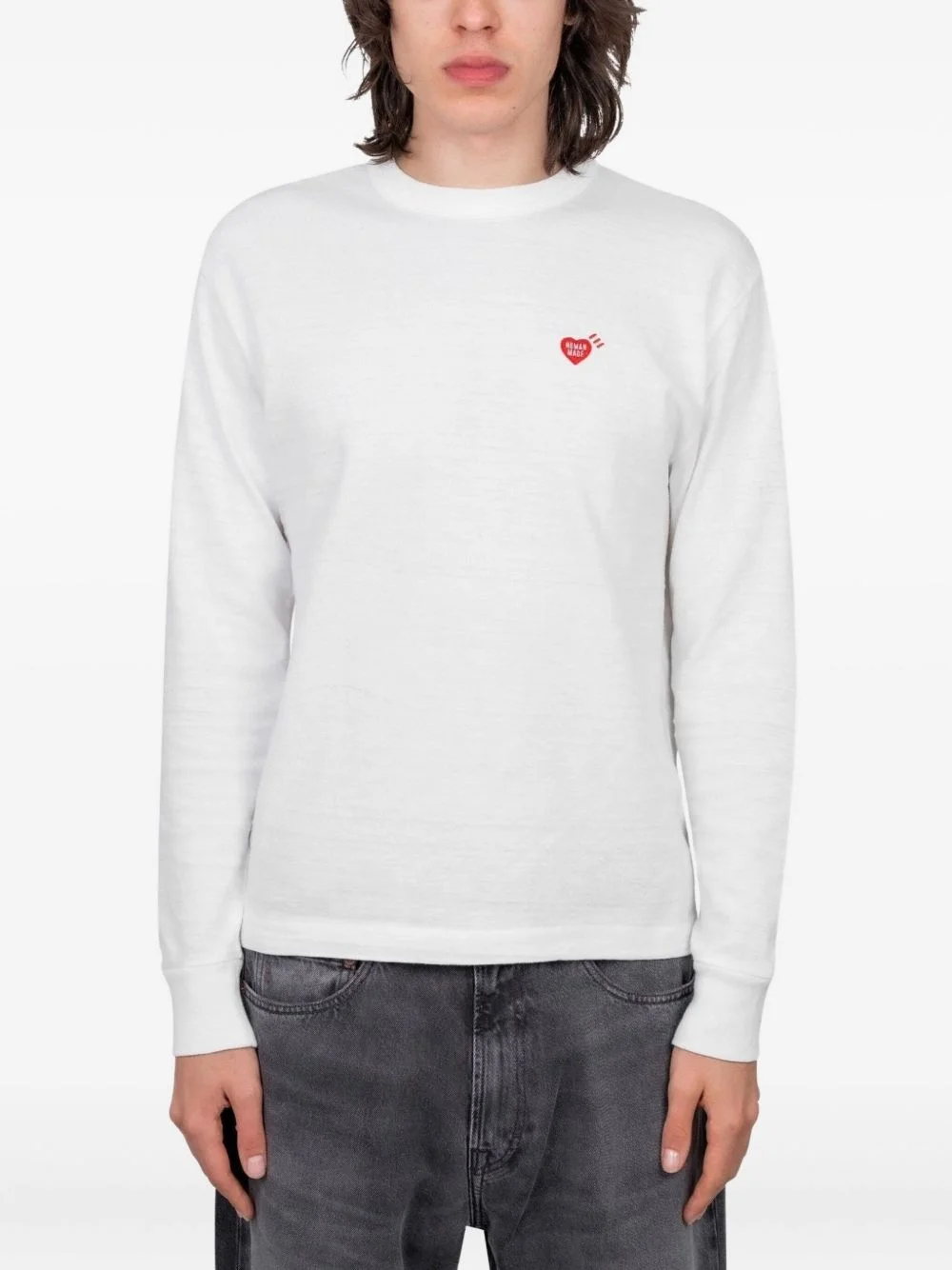 graphic-print long-sleeve T-shirt - 1