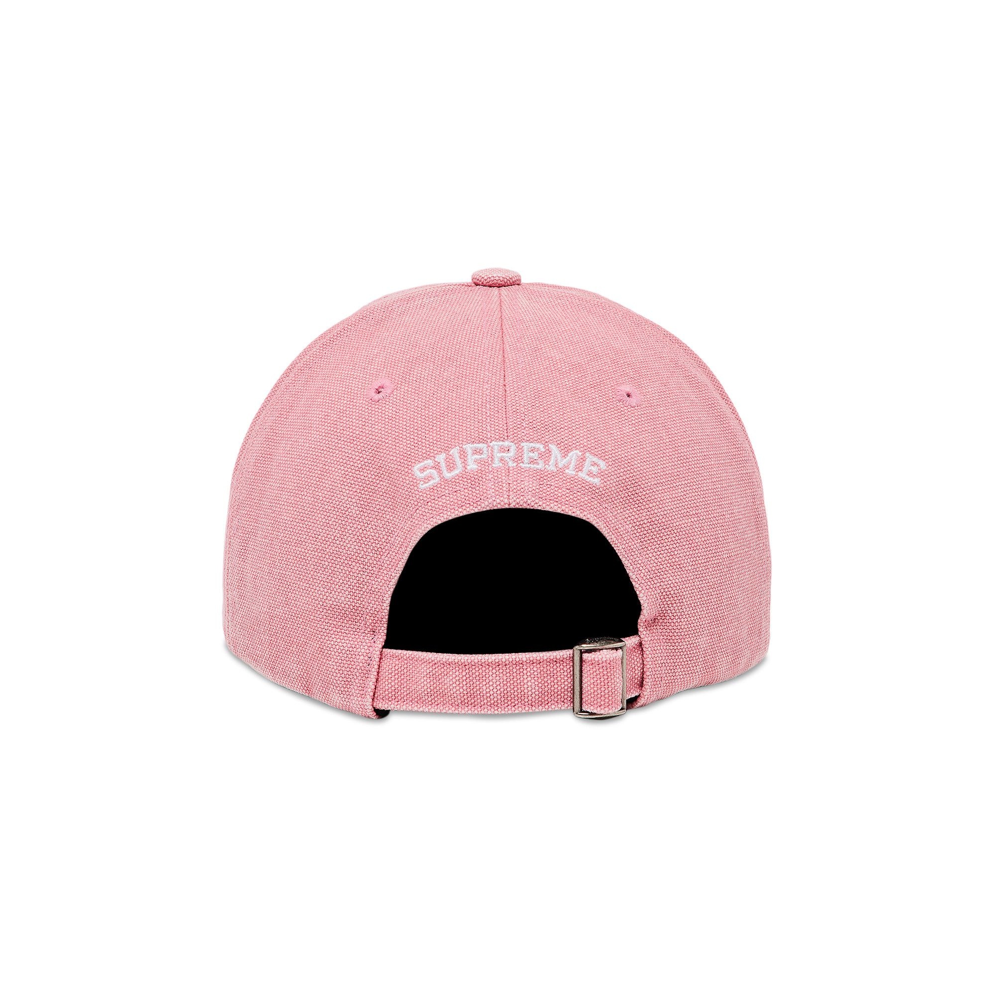 Supreme Pigment S Logo 6-Panel 'Bright Pink' - 4