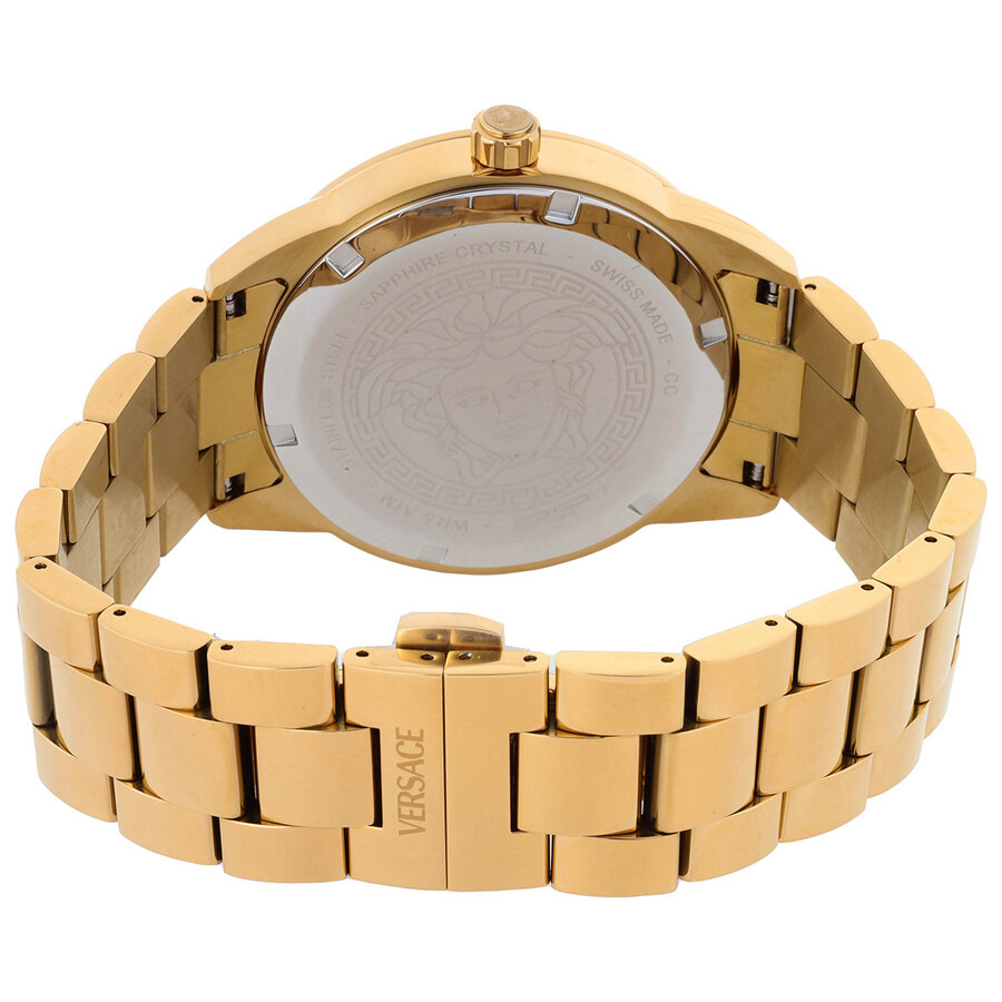 Versace Greca Urban Quartz Black Dial Men's Watch VEYCA0724 - 3