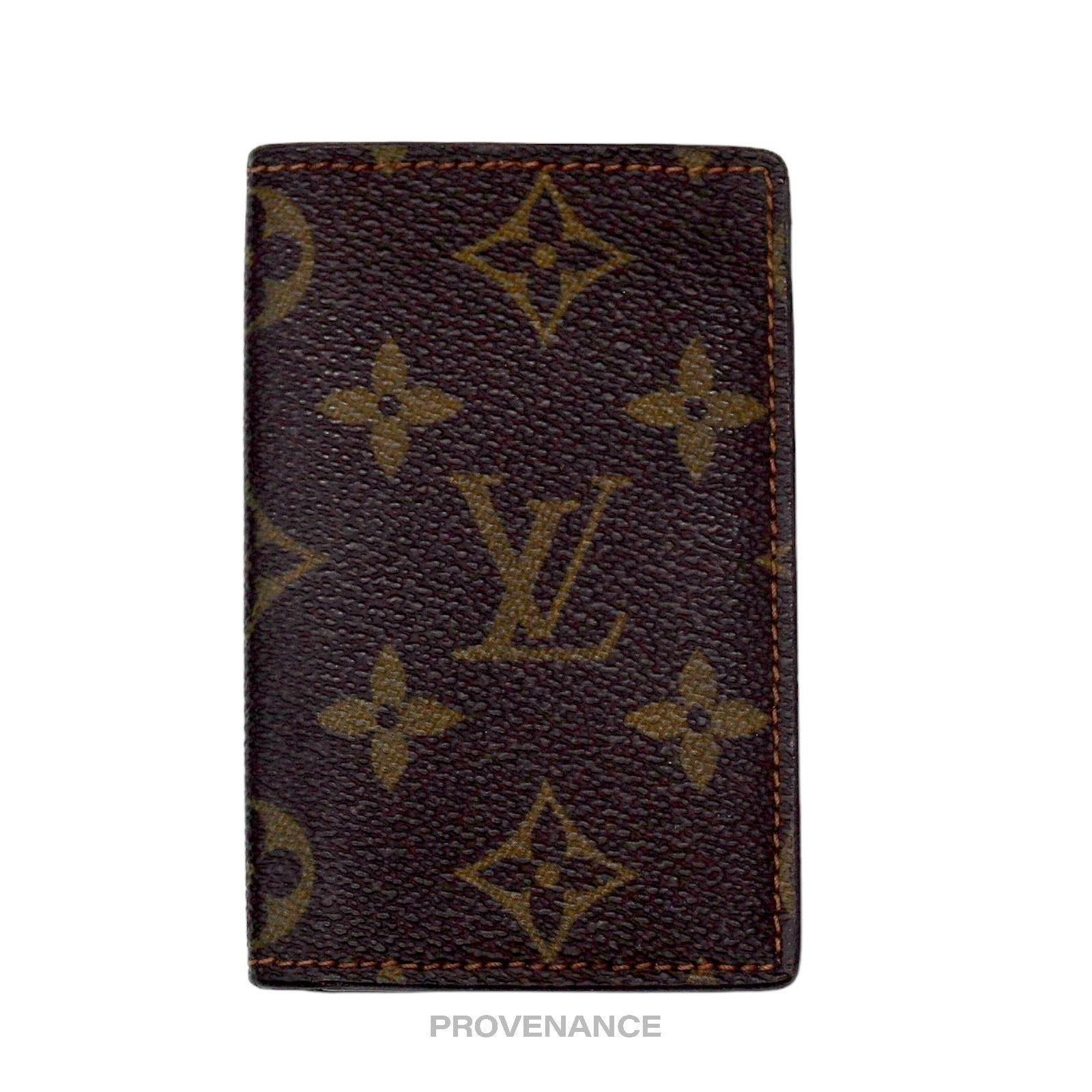 Louis Vuitton Pocket Organizer Card Wallet - Monogram Small "f" - 2