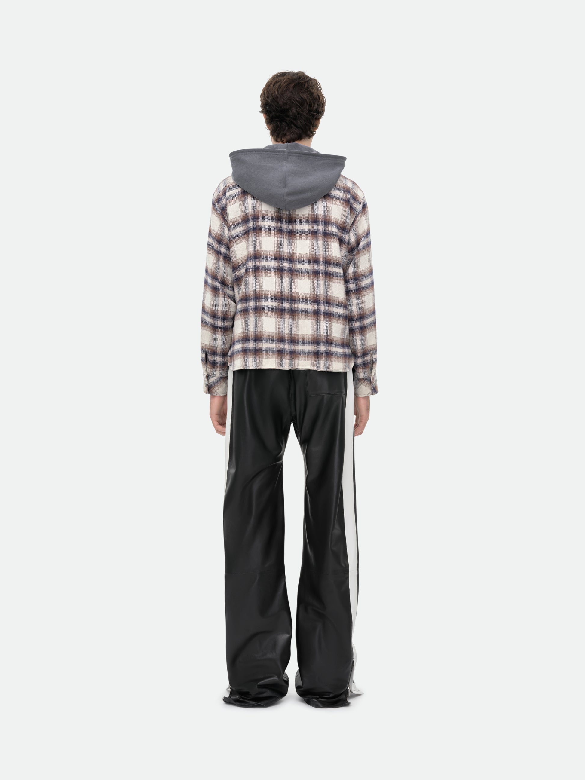 HOODED FLANNEL JACKET - 11