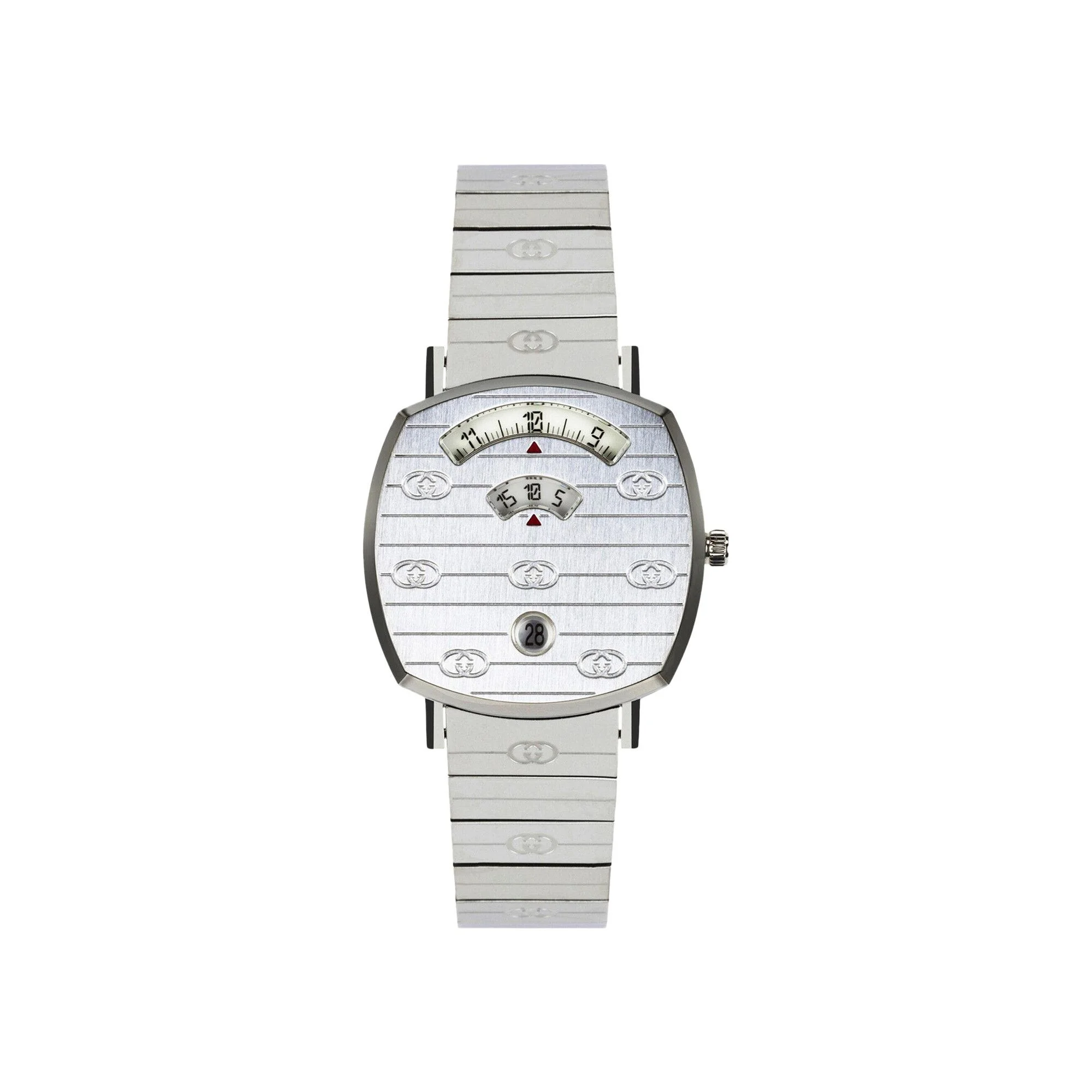 Gucci Grip Bracelet Watch 'Stainless Steel' - 1