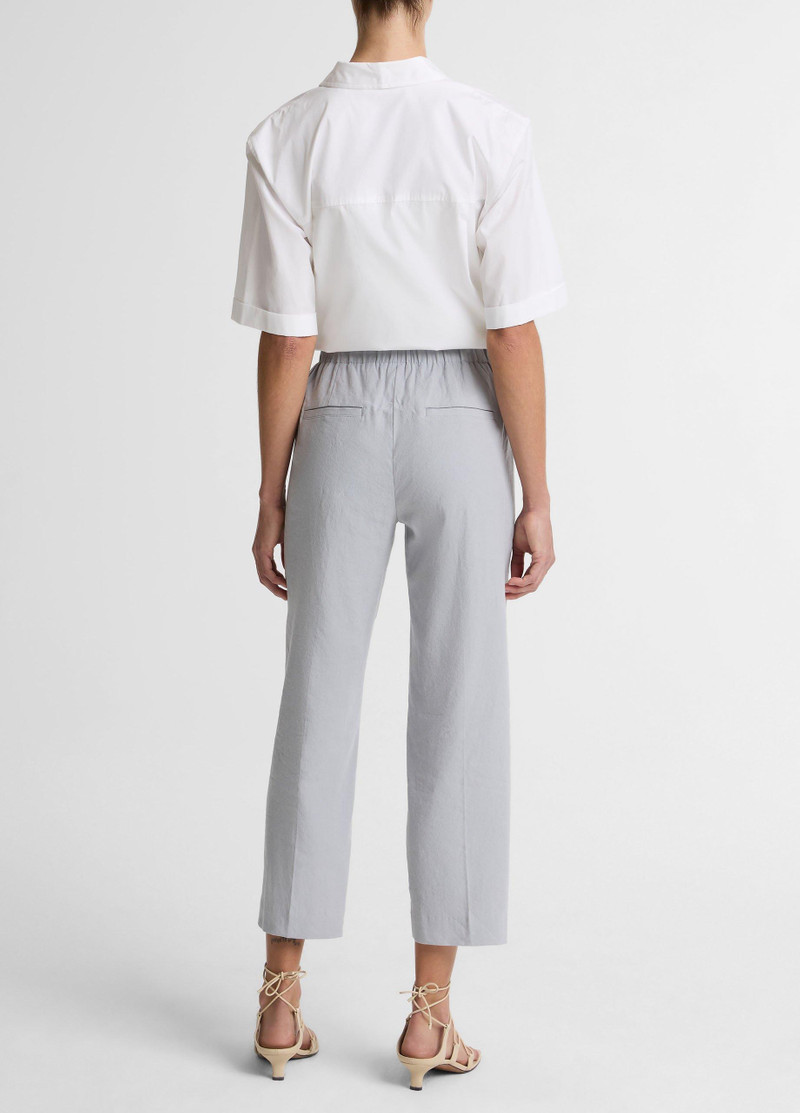 Vince Grace Mid-Rise Linen-Blend Pull-On Pant outlook