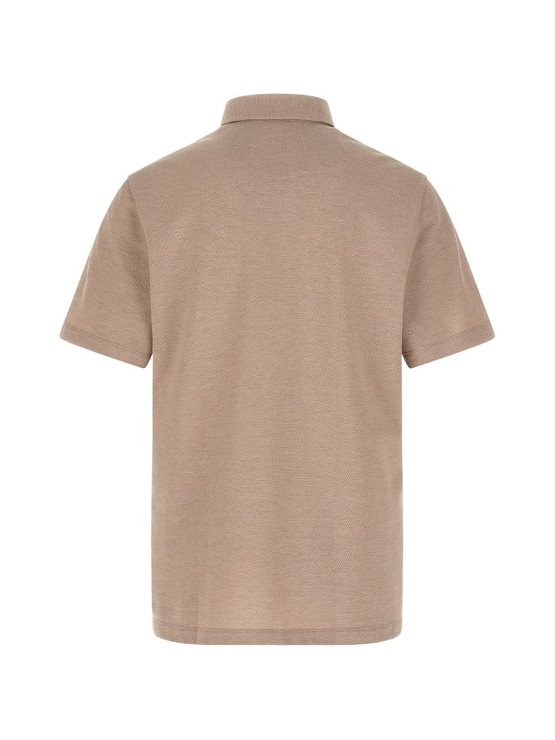 Brioni cotton polo shirt outlook