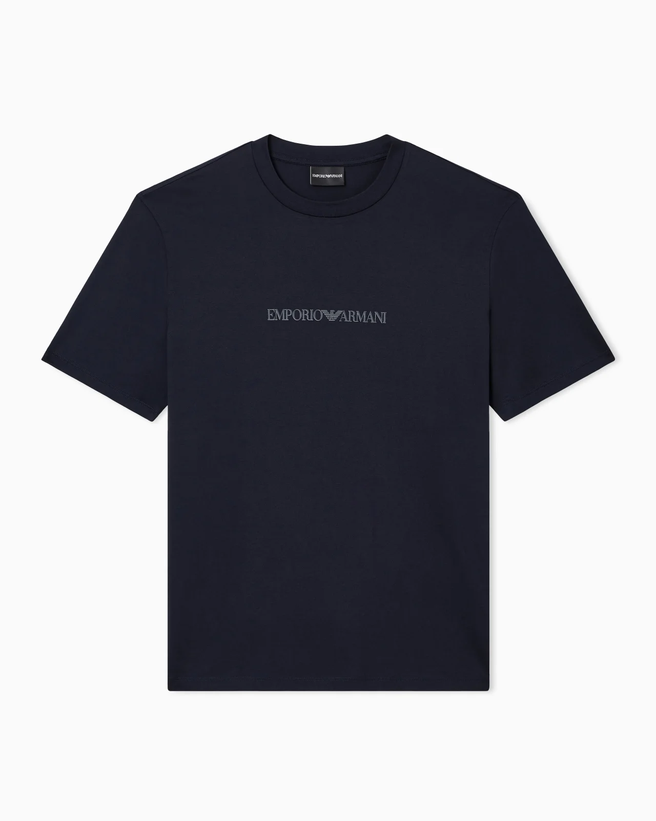 T-SHIRT ESSENTIAL IN SLIM FIT PIMA COTTON JERSEY - 1
