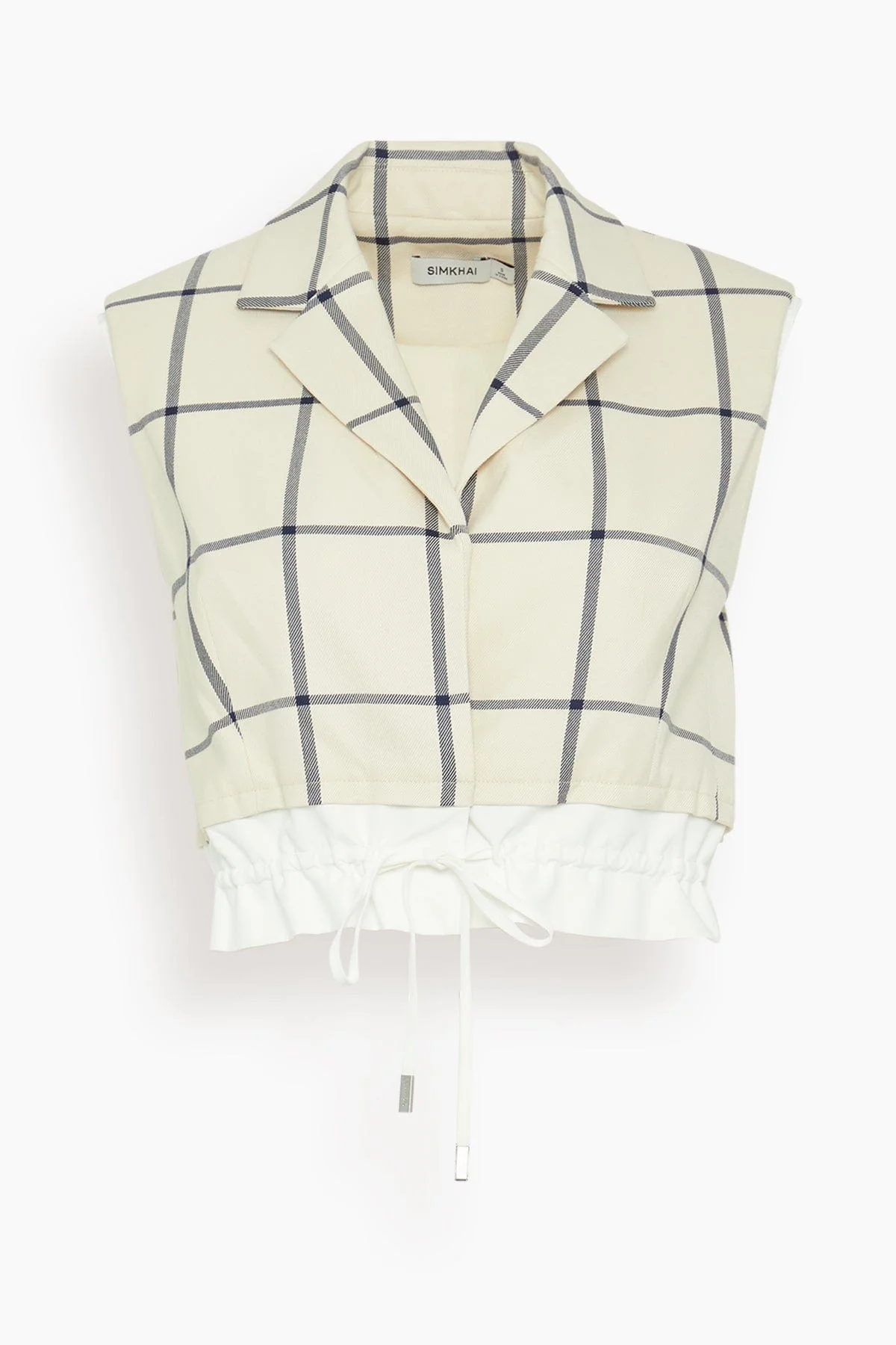 Emmers Sleeveless Top in Eggshell Multi - 1