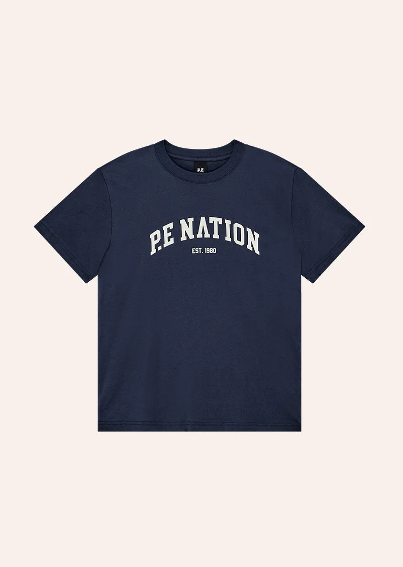 LEGACY RELAXED TEE IN DARK NAVY - 1