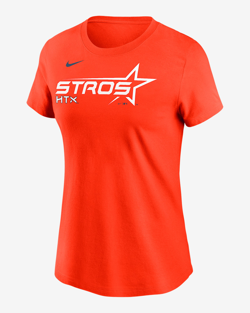 Houston Astros City Connect Wordmark Women's Nike MLB T-Shirt 1