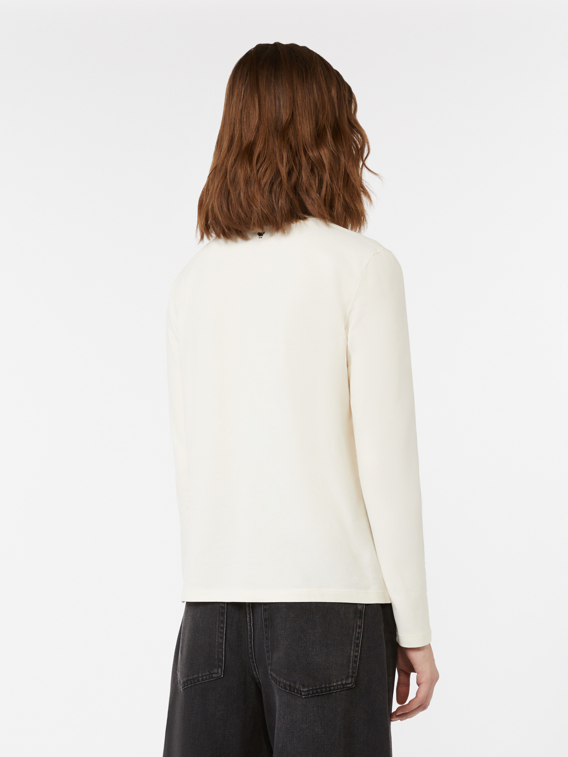 RENOIR Fitted stretch jersey T-shirt - 4