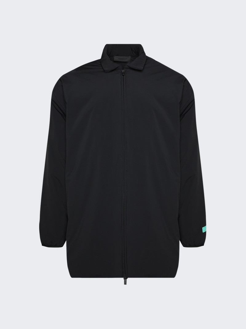 Filled Shirt Jacket Jet Black - 1