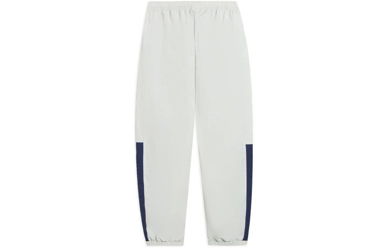 Li-Ning Li-Ning Sportswear Sweatpants 'White Blue' AYKS837-1 outlook