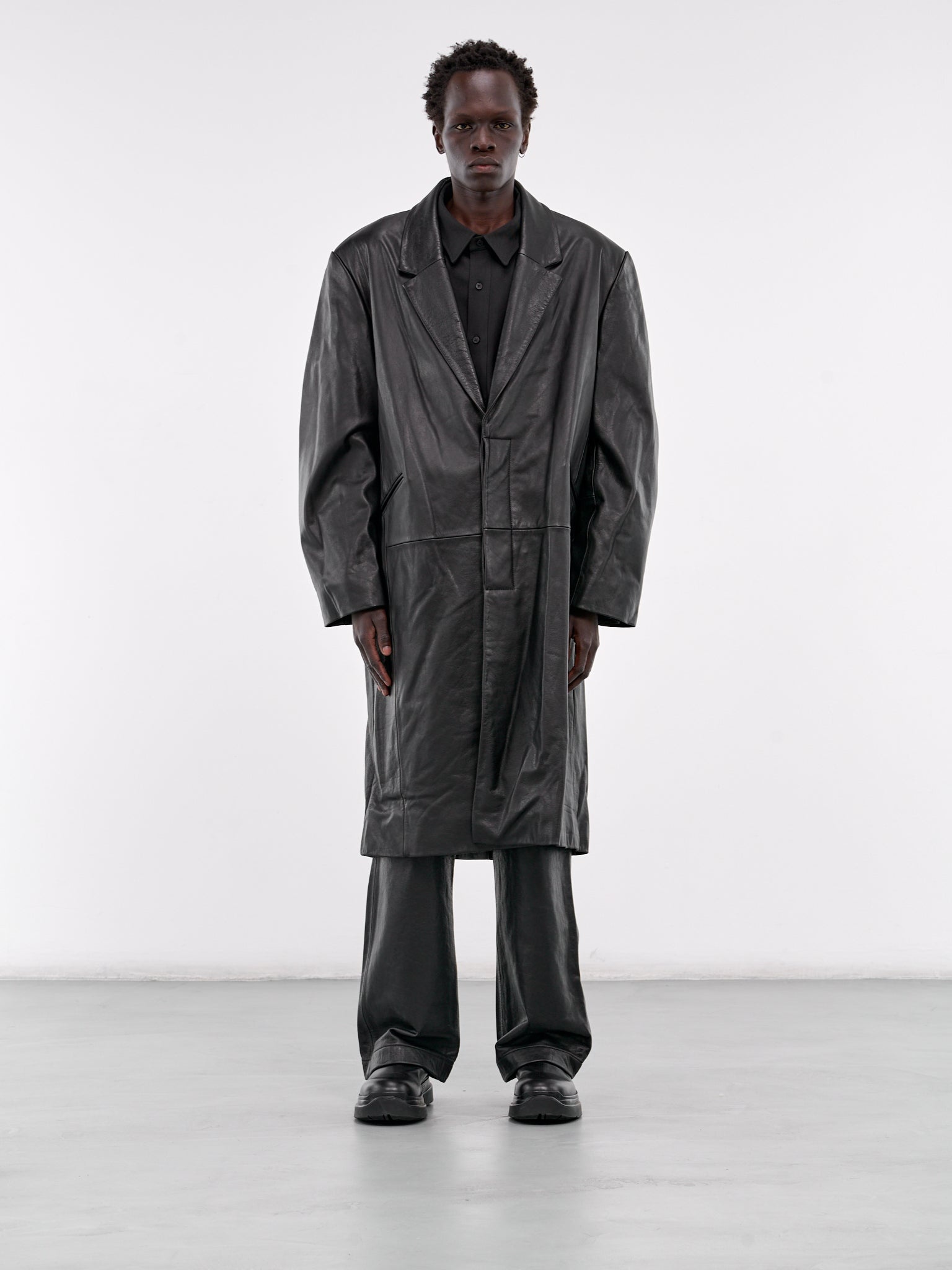 Leather Coat - 1