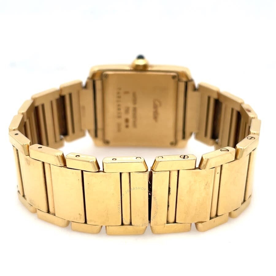 Pre-owned Cartier Tank Francaise Quartz Silver Dial Ladies Watch W50014N2 - 2