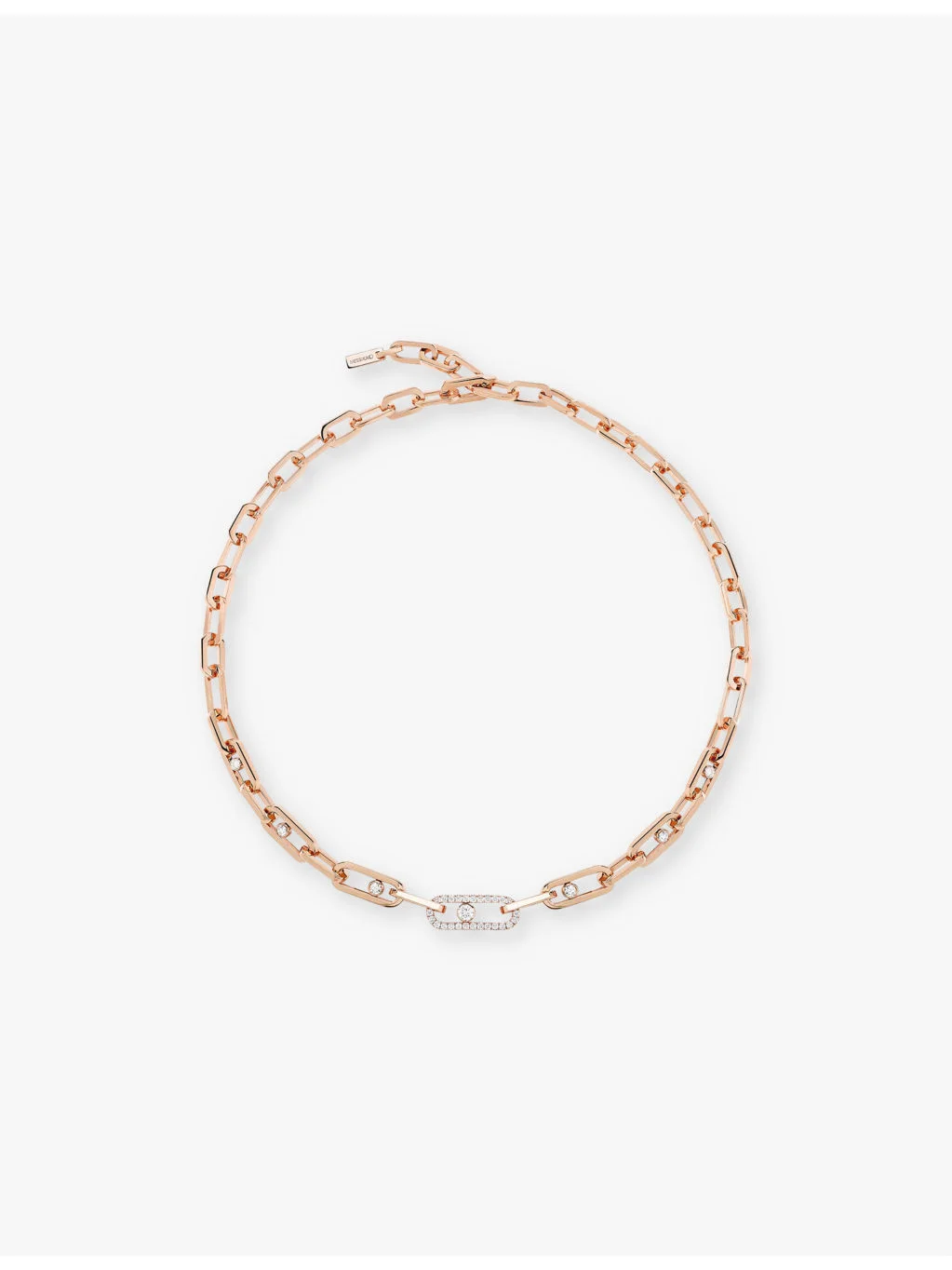 Move Link 18ct gold and 1.10ct diamond necklace - 1