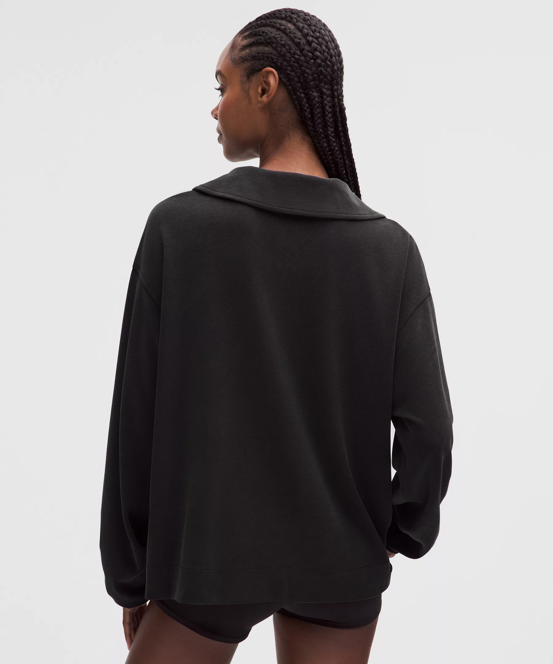Softstreme Pique Oversized Long-Sleeve Polo Shirt - 3