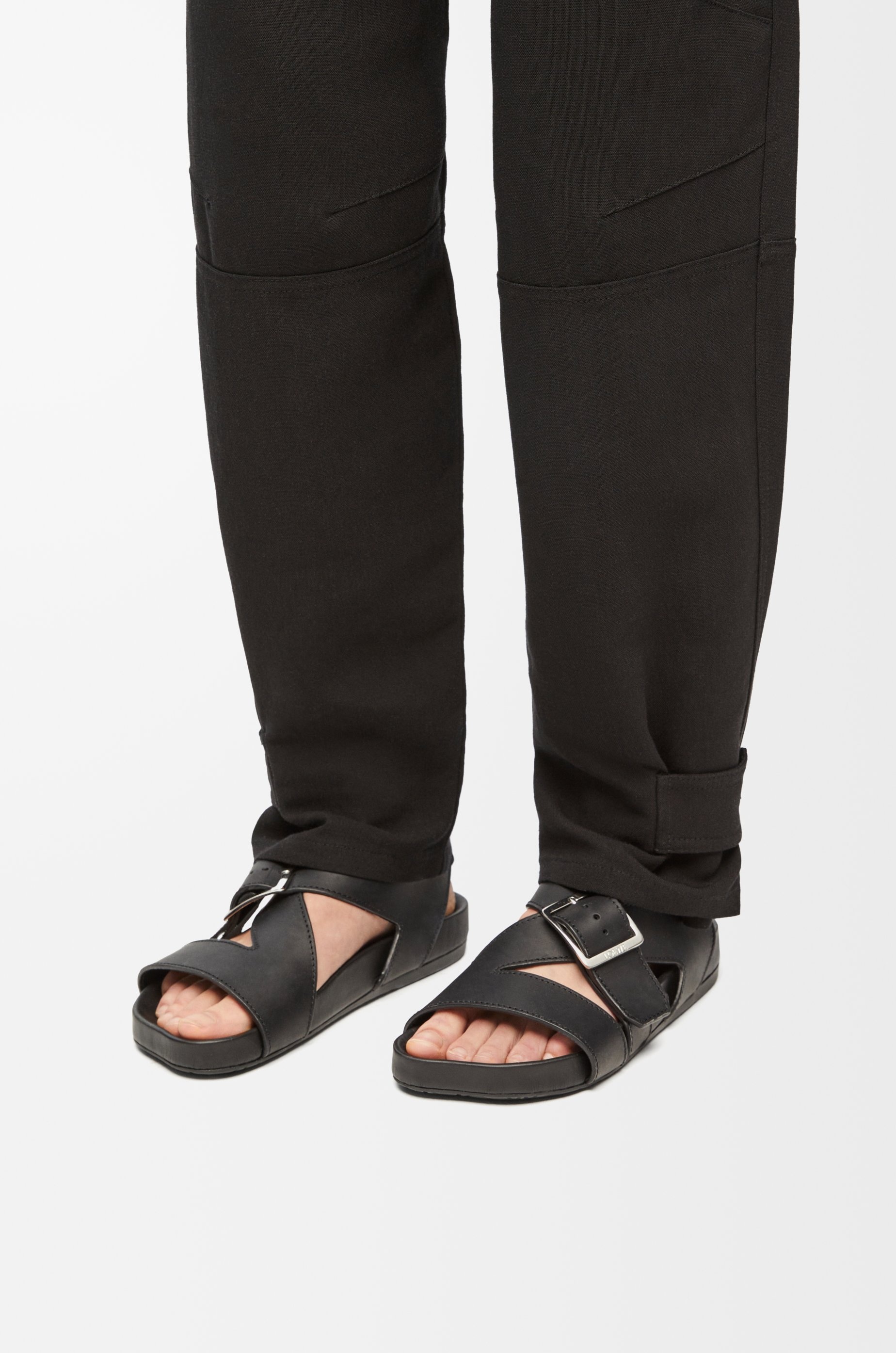 Ease Buckle sandal in vegetal calfskin - 2