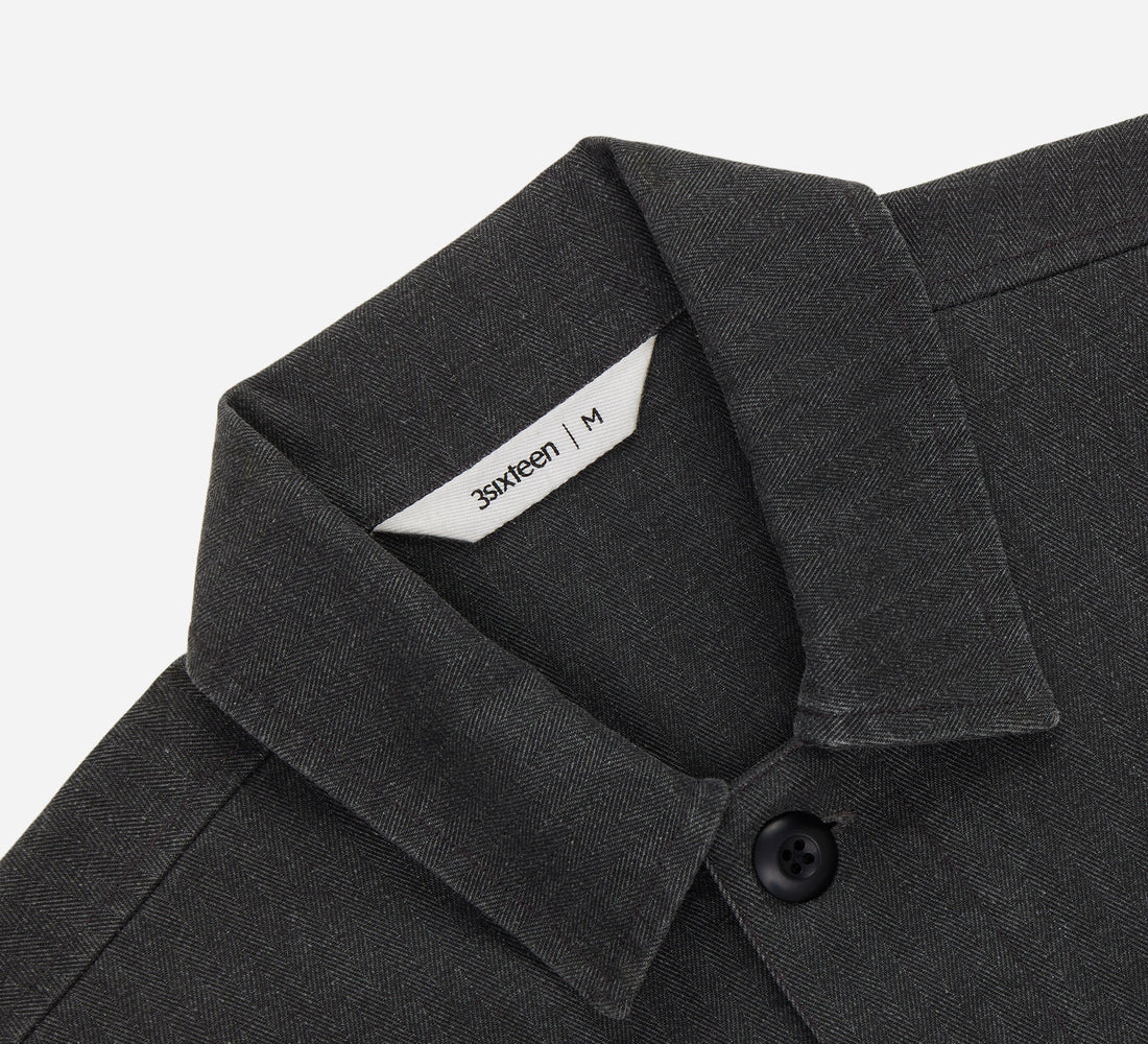 BDU Jacket - Charcoal HBT - 3