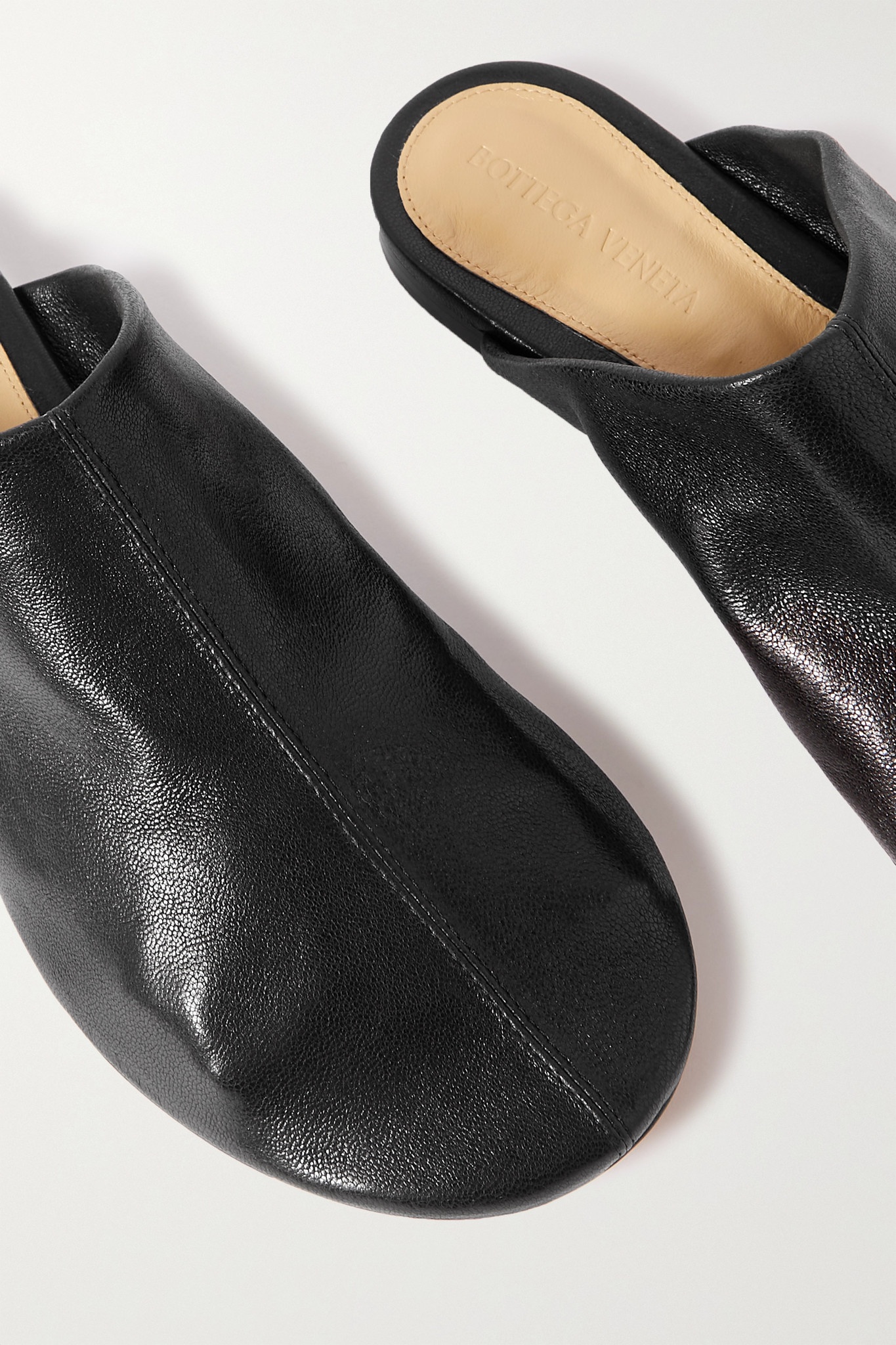 Leather slippers - 4