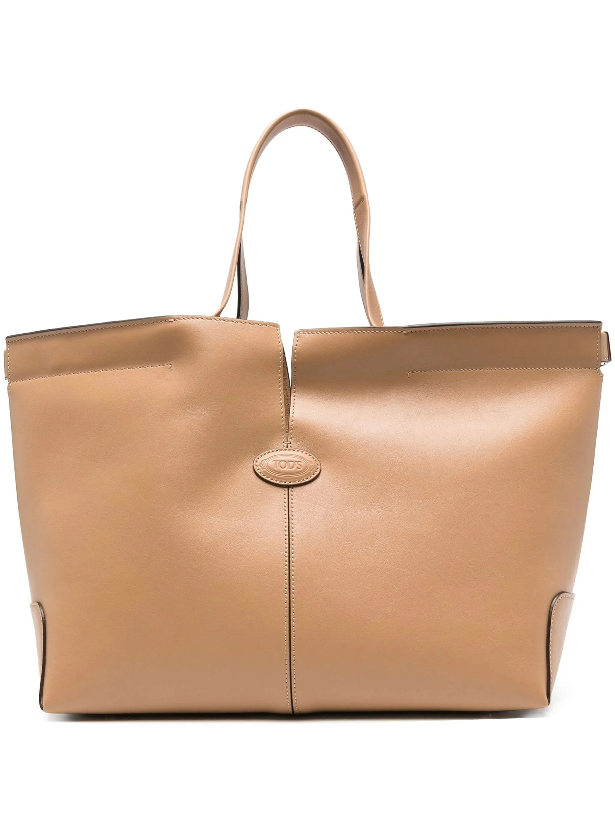 Tod's Double-handle Leather Tote Bag - 1