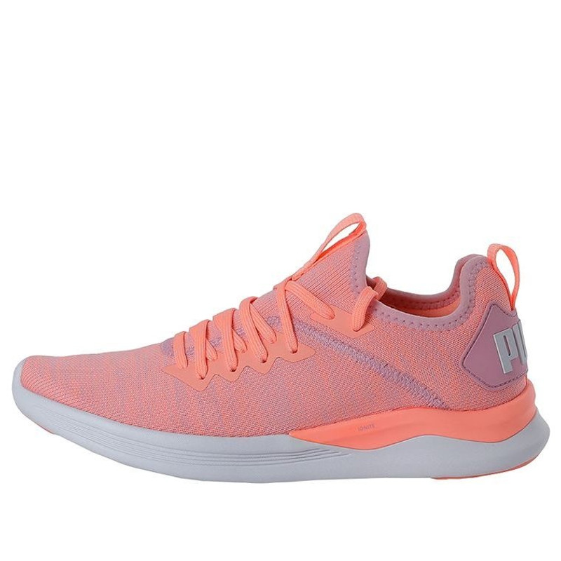 (WMNS) PUMA Ignite Flash Evoknit 'Pink White Orange' 190511-15 - 1