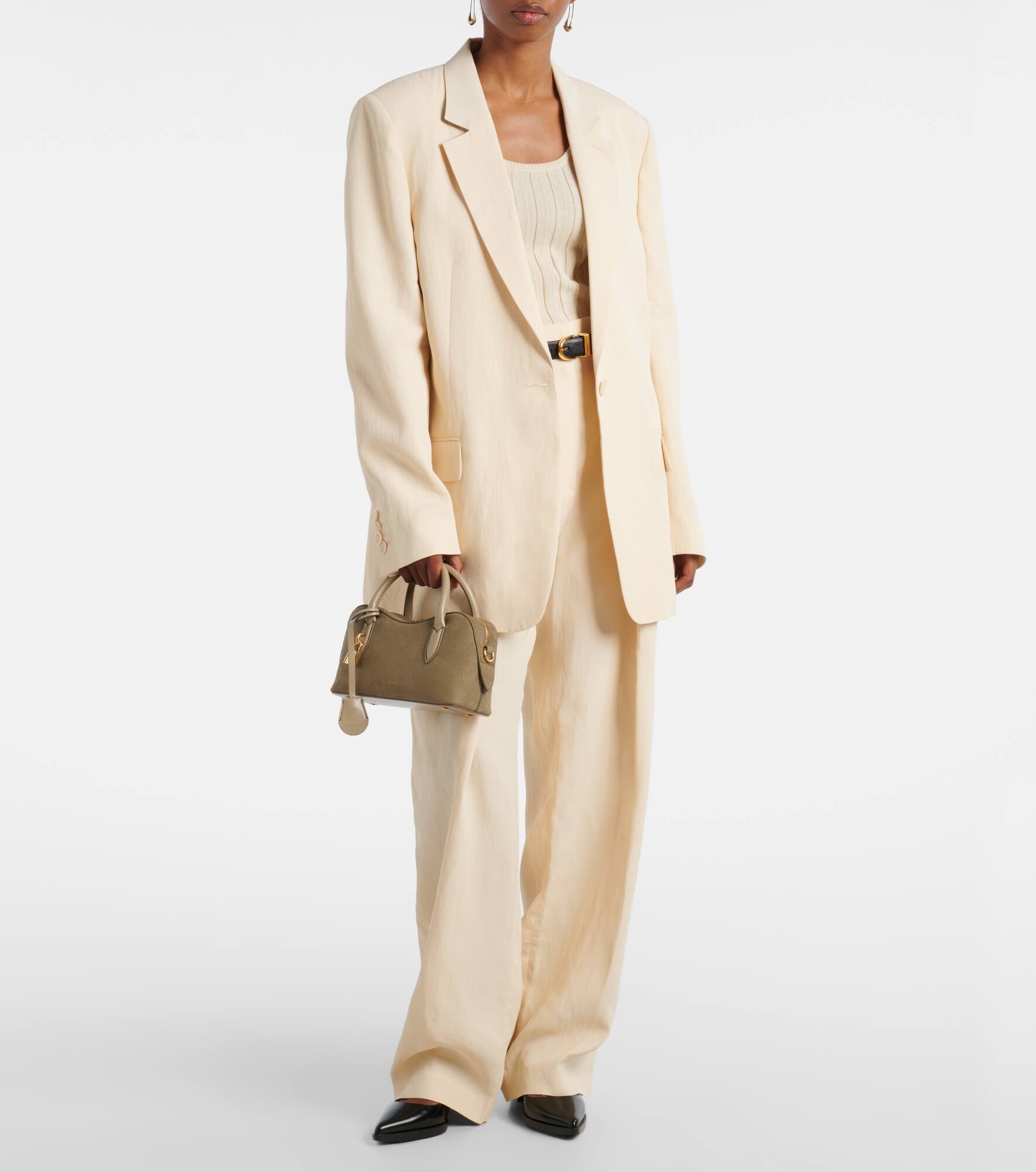 High-rise wide-leg pants - 2