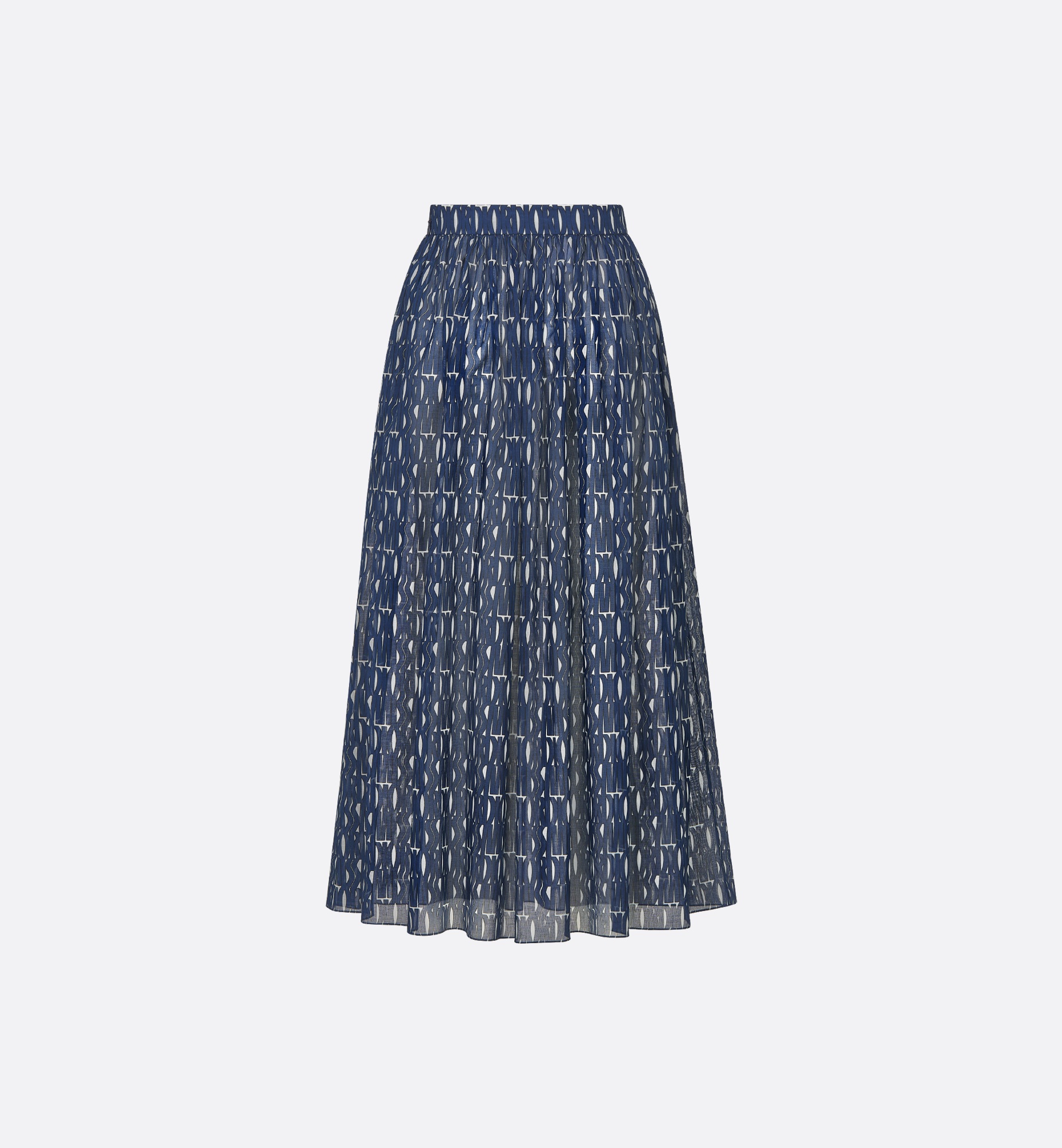 Pleated Mid-Length Skirt - 6