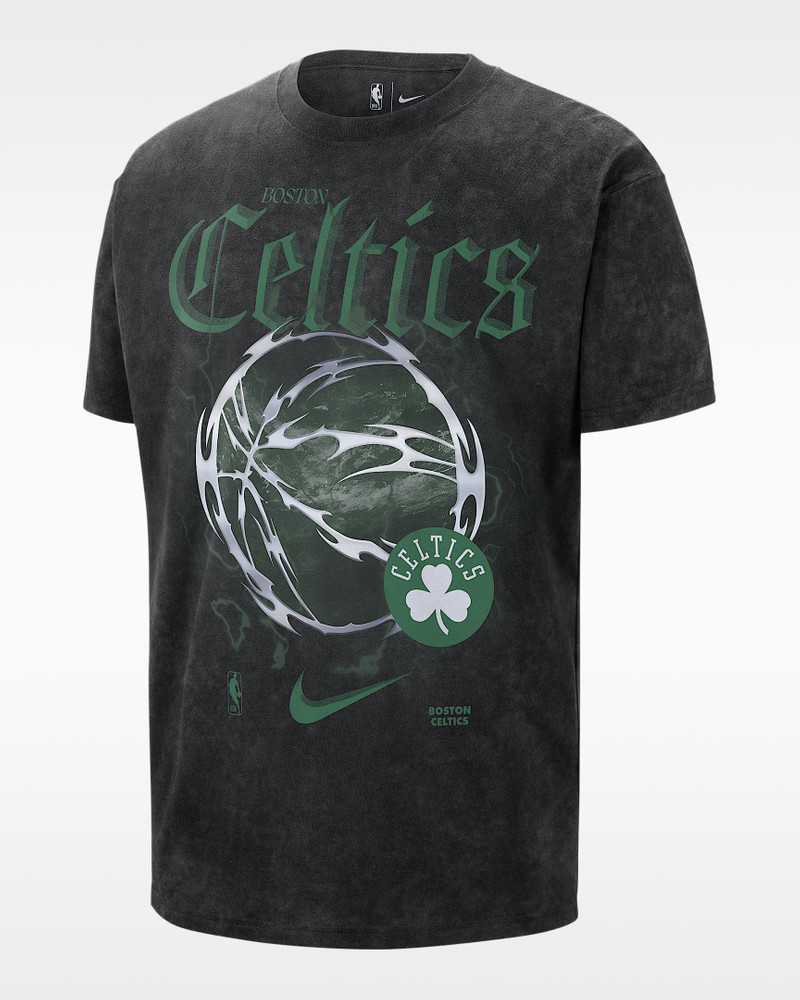 Boston Celtics Courtside "Halloween" Men's Nike NBA Max90 T-Shirt 1
